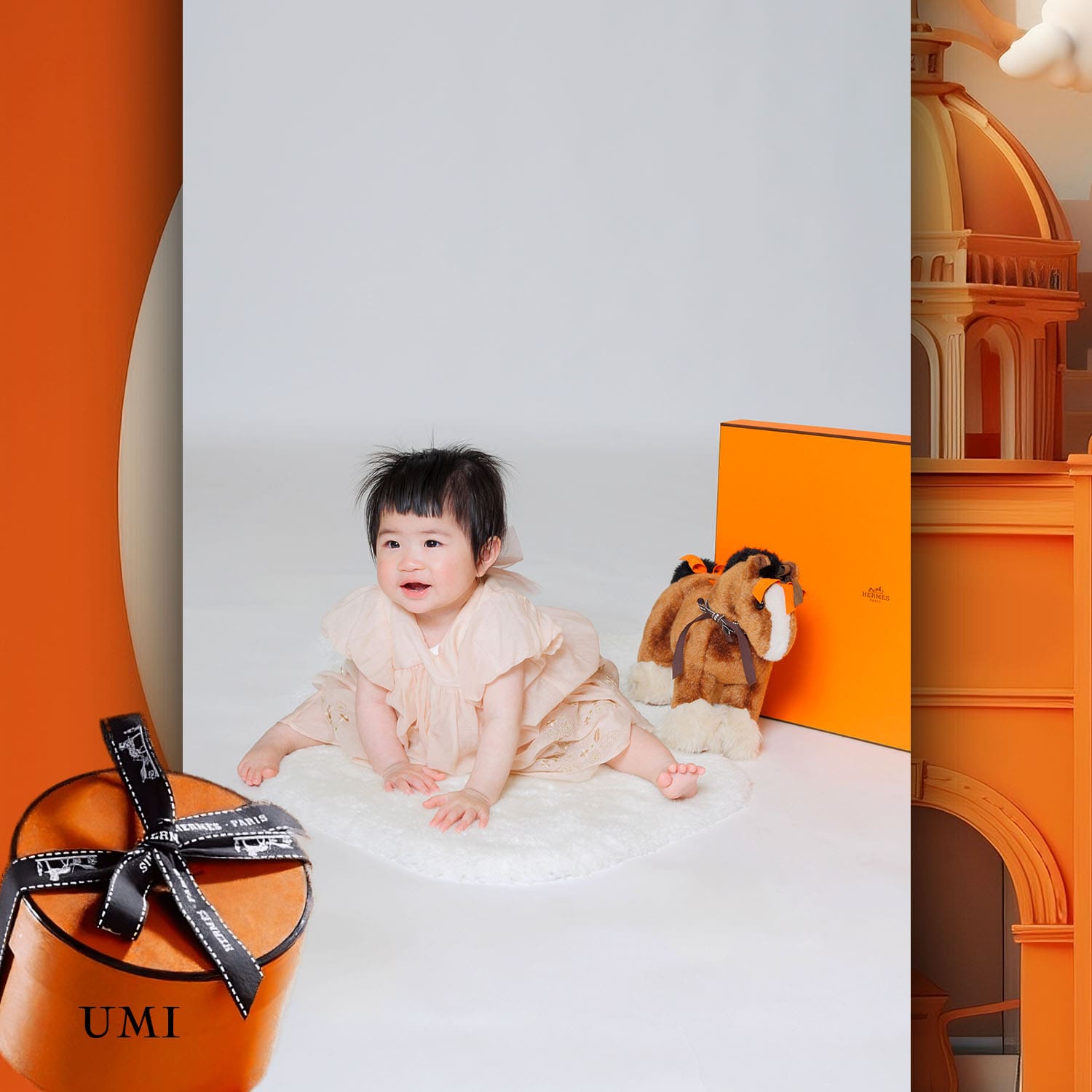 185 Enfants Tokei sur Runway Audition pour les enfants du magazine World 2023 Hermès