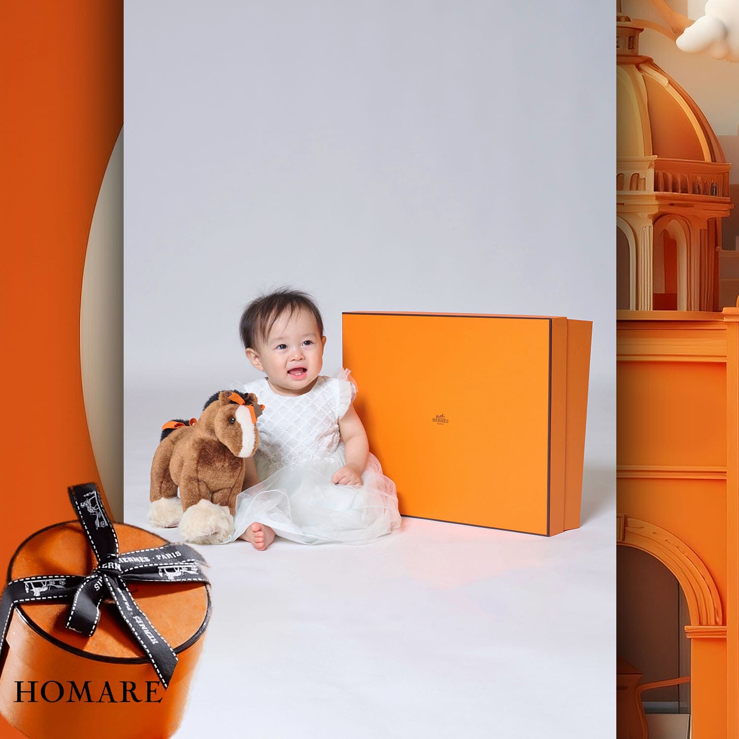 187 Enfants Tokei sur Runway Audition pour les enfants du magazine World 2023 Hermès
