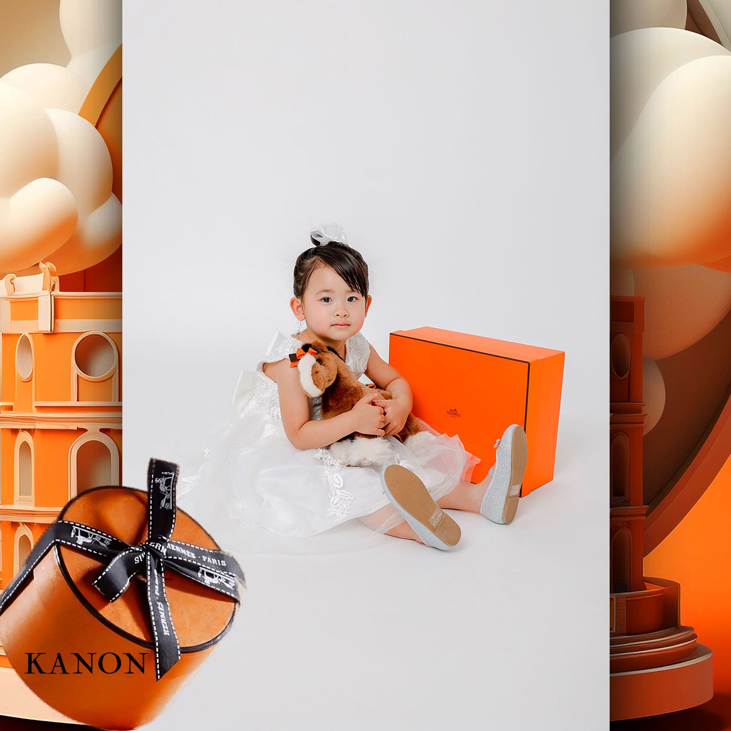 198 Enfants Tokei sur Runway Audition pour les enfants du magazine World 2023 Hermès