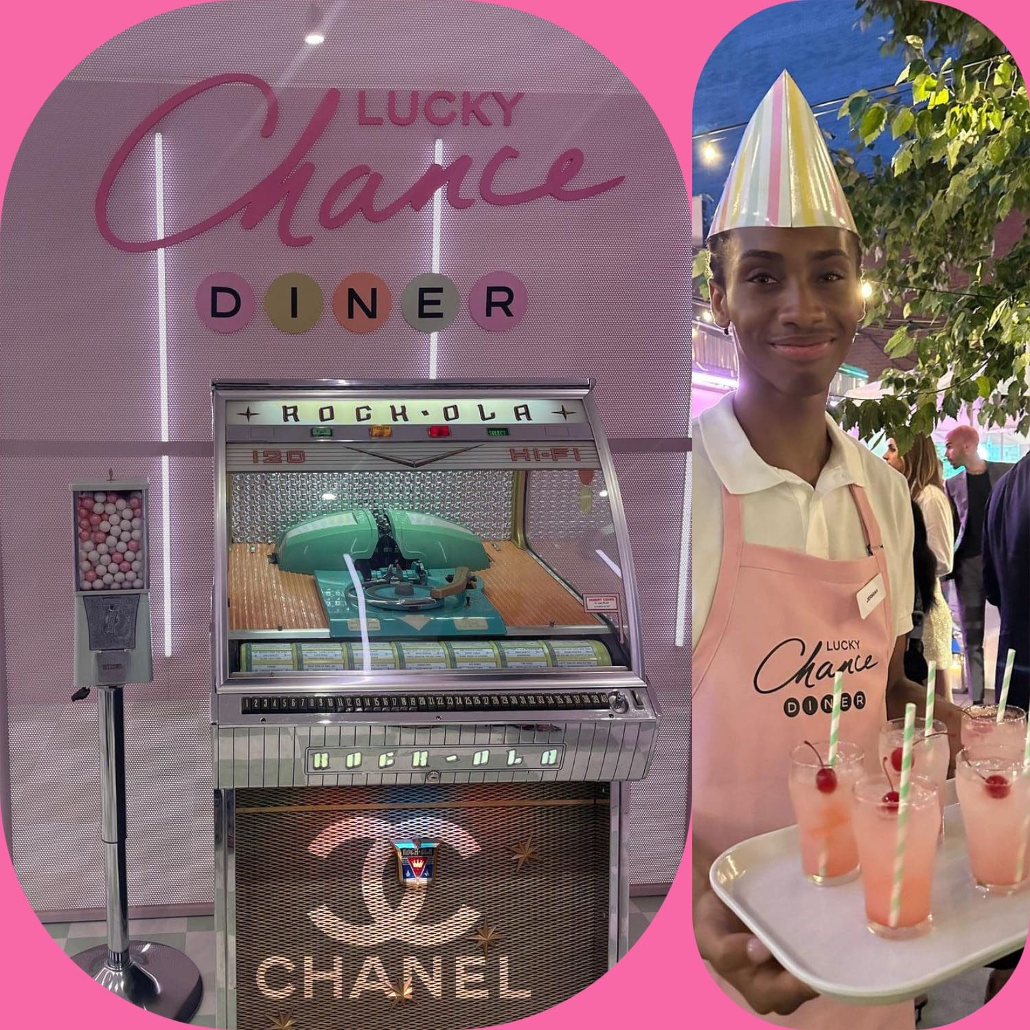 2 Chanel Lucky Chance Diner in Brooklyn Runway Magazine