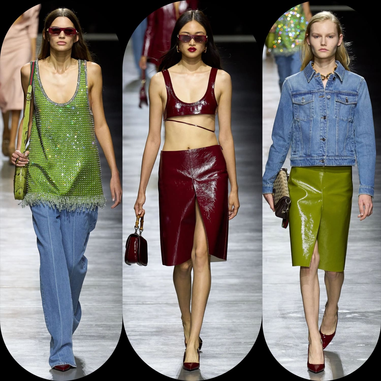 2 グッチ アンコラ 春夏 2024 Runway 雑誌