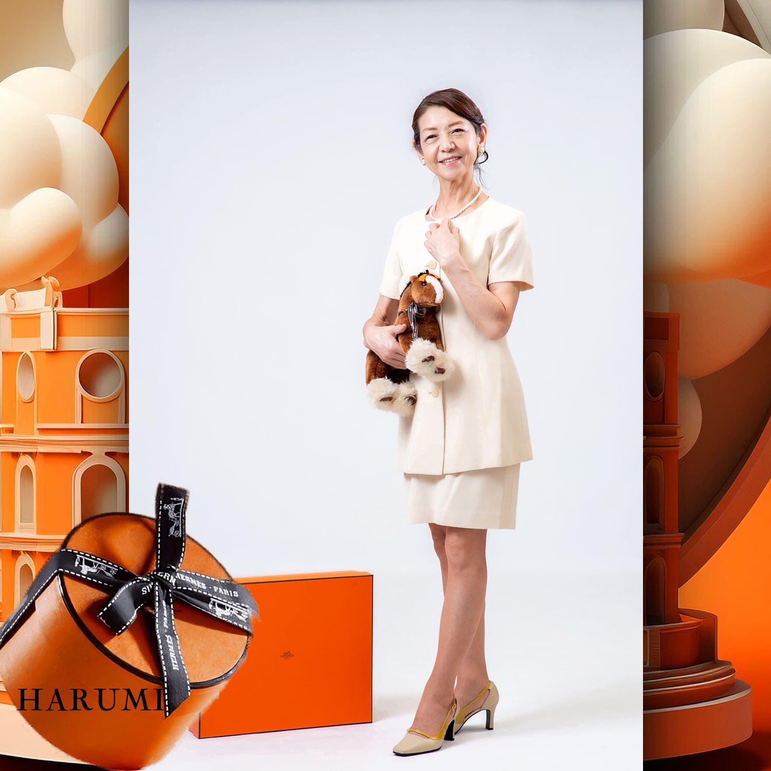200 Enfants Tokei sur Runway Audition pour les enfants du magazine World 2023 Hermès