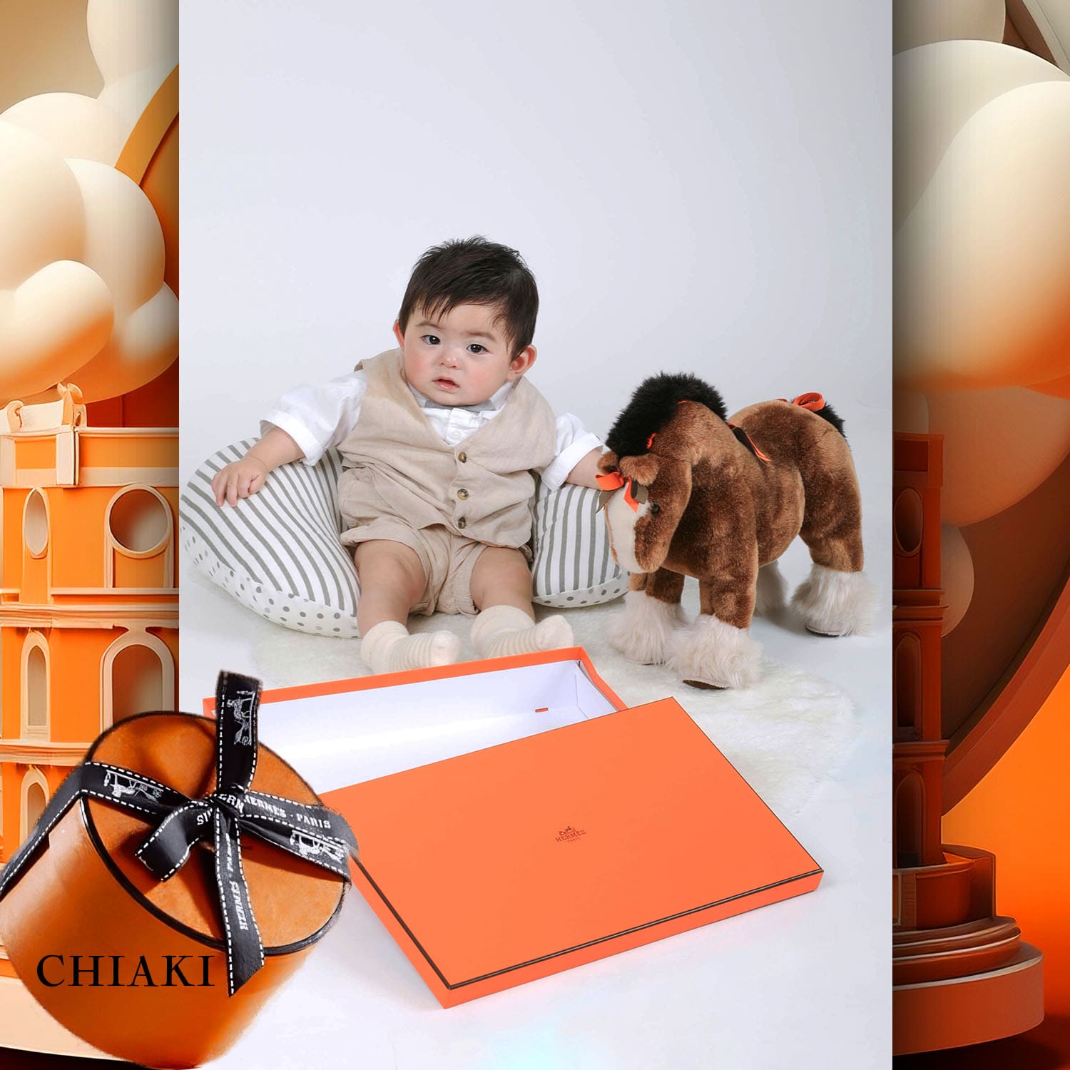 202 Enfants Tokei sur Runway Audition pour les enfants du magazine World 2023 Hermès