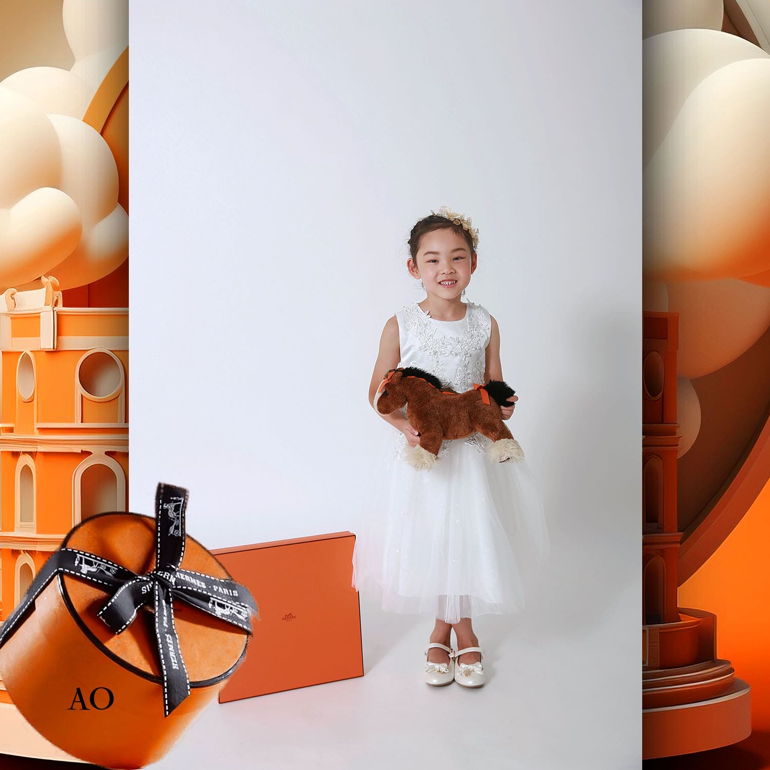 204 Enfants Tokei sur Runway Audition pour les enfants du magazine World 2023 Hermès