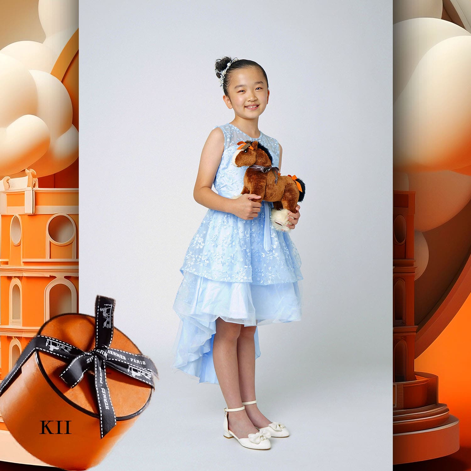 206 Enfants Tokei sur Runway Audition pour les enfants du magazine World 2023 Hermès