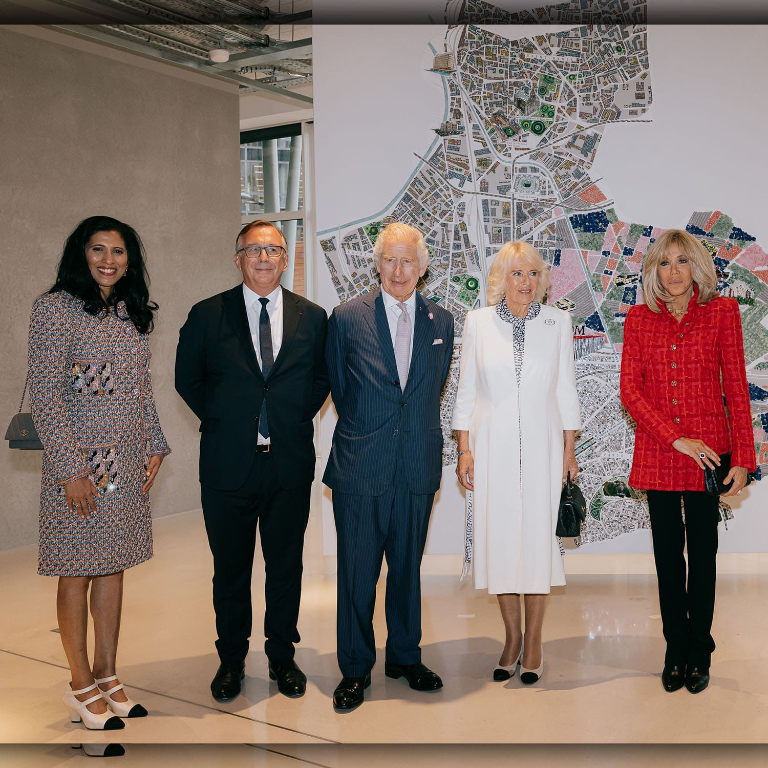 34 CHANEL Métiers d'art 19M 查理三世国王、卡米拉王后、Leena Nair、Brigitte Macron、Bruno Pavlovsky Runway 杂志