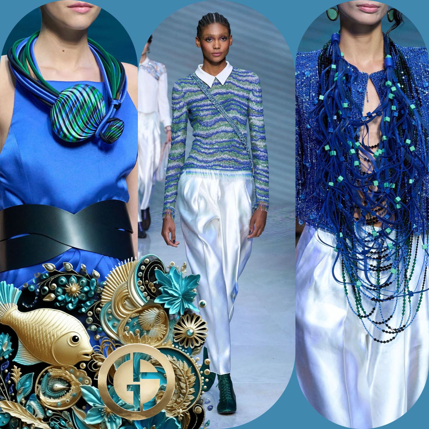 4 ジョルジオ アルマーニ 春夏 2024 Runway 雑誌