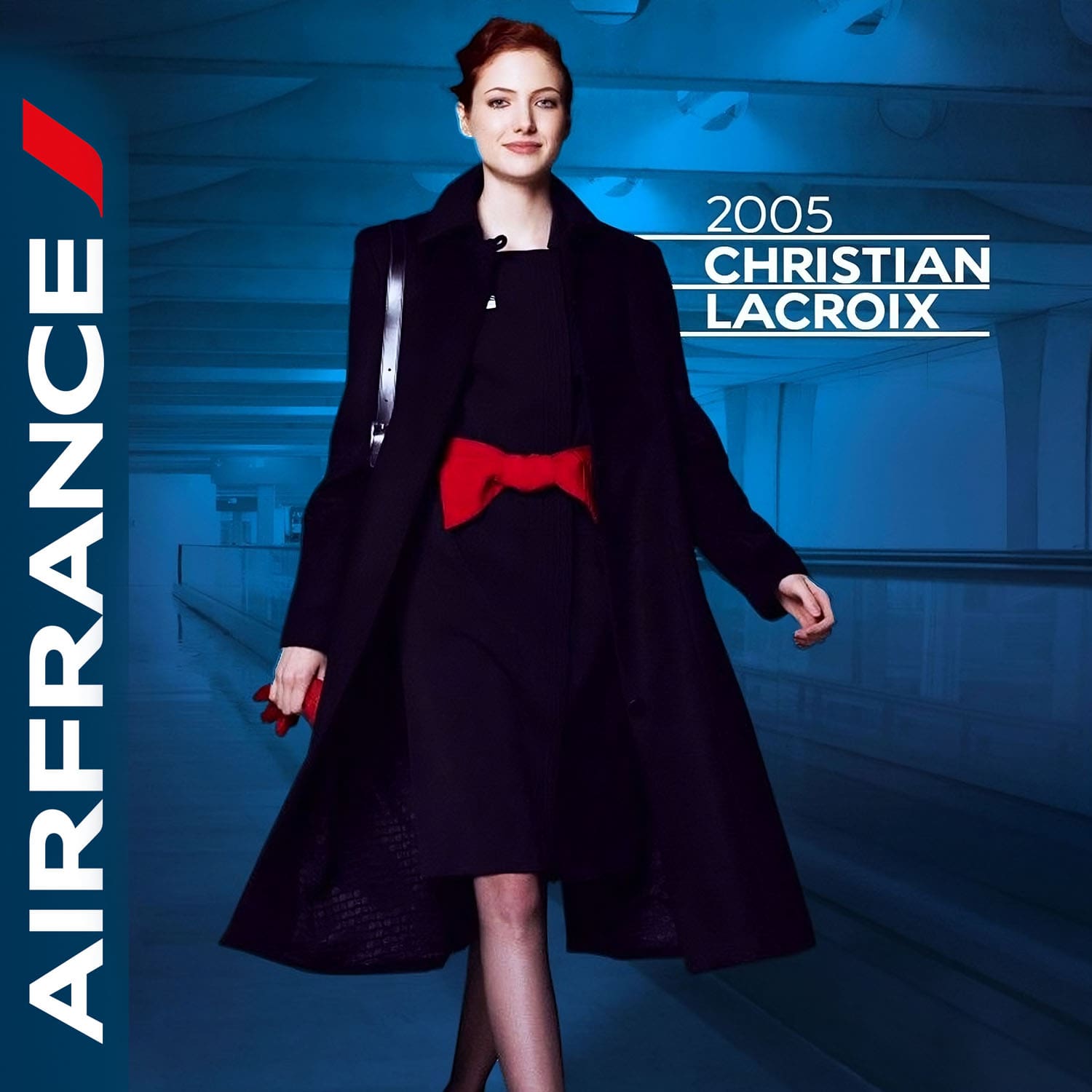 法国航空 2005 年制服，由 Christian Lacroix 设计 2