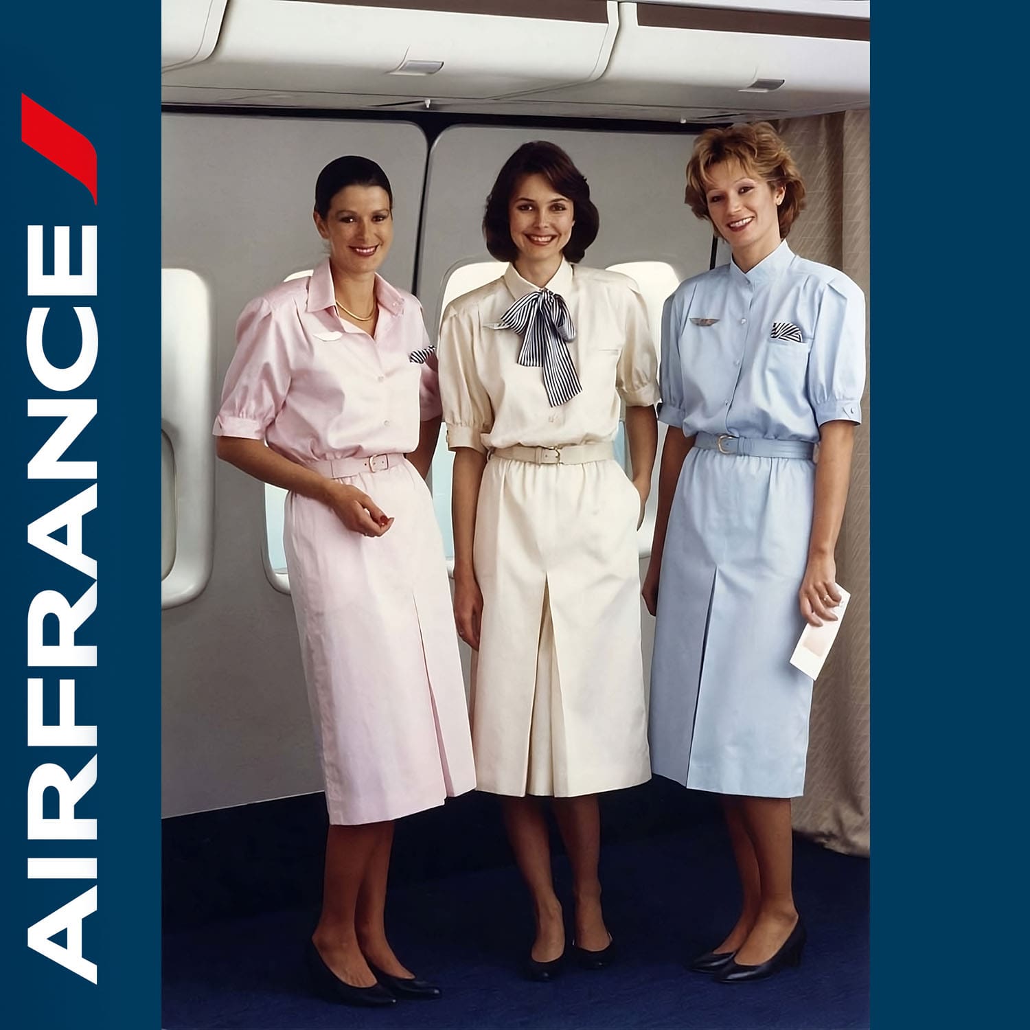 Louis Féraud 设计的 AirFrance1997 制服