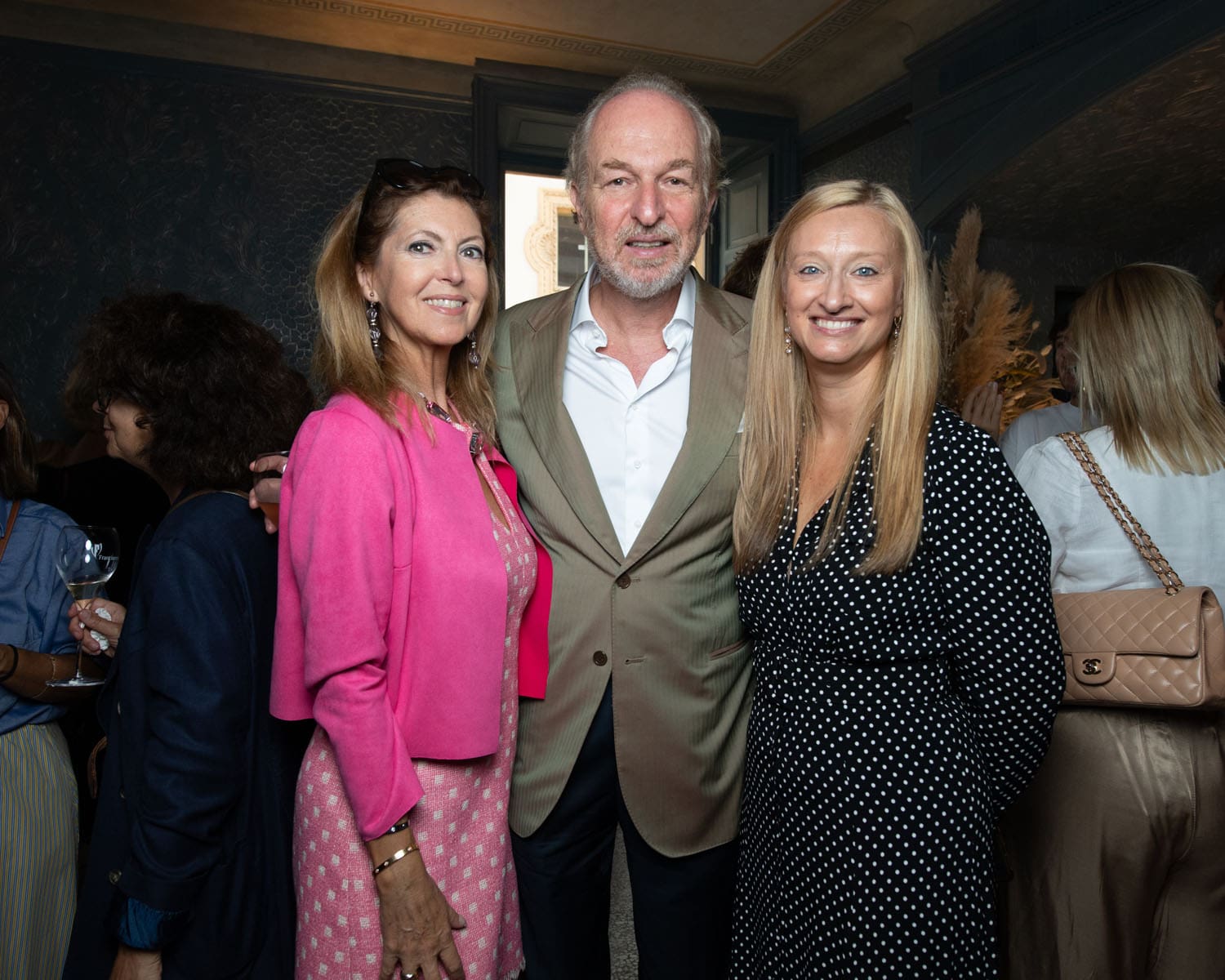 Alessandra and Arturo Artom, Frenscesa Airoldi at CHI E' CHI Awards 2023 Runway Magazine