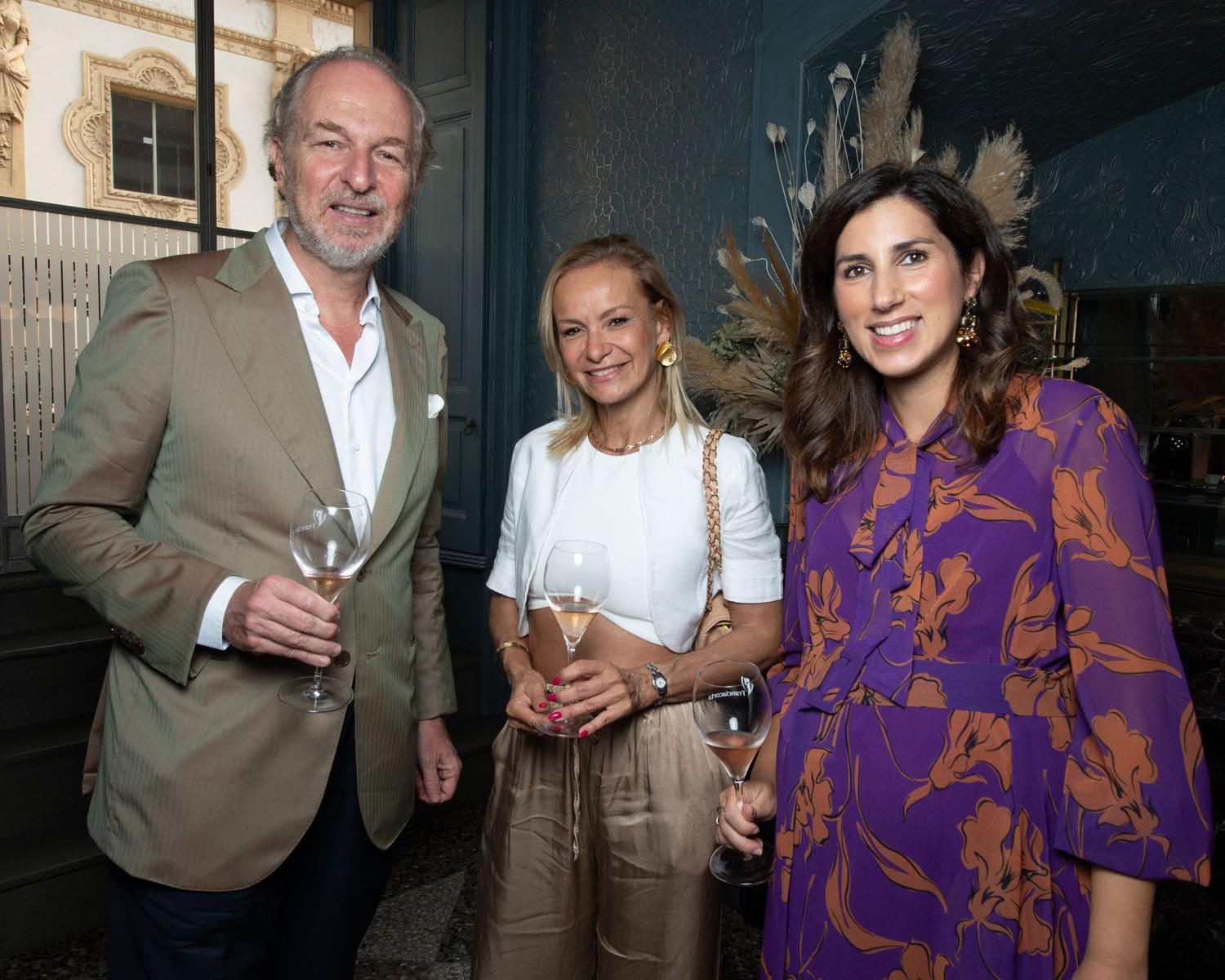 Arturo Artom, Virginia Rossetti, Alessia Cappello at CHI E' CHI Awards 2023 Runway Magazine