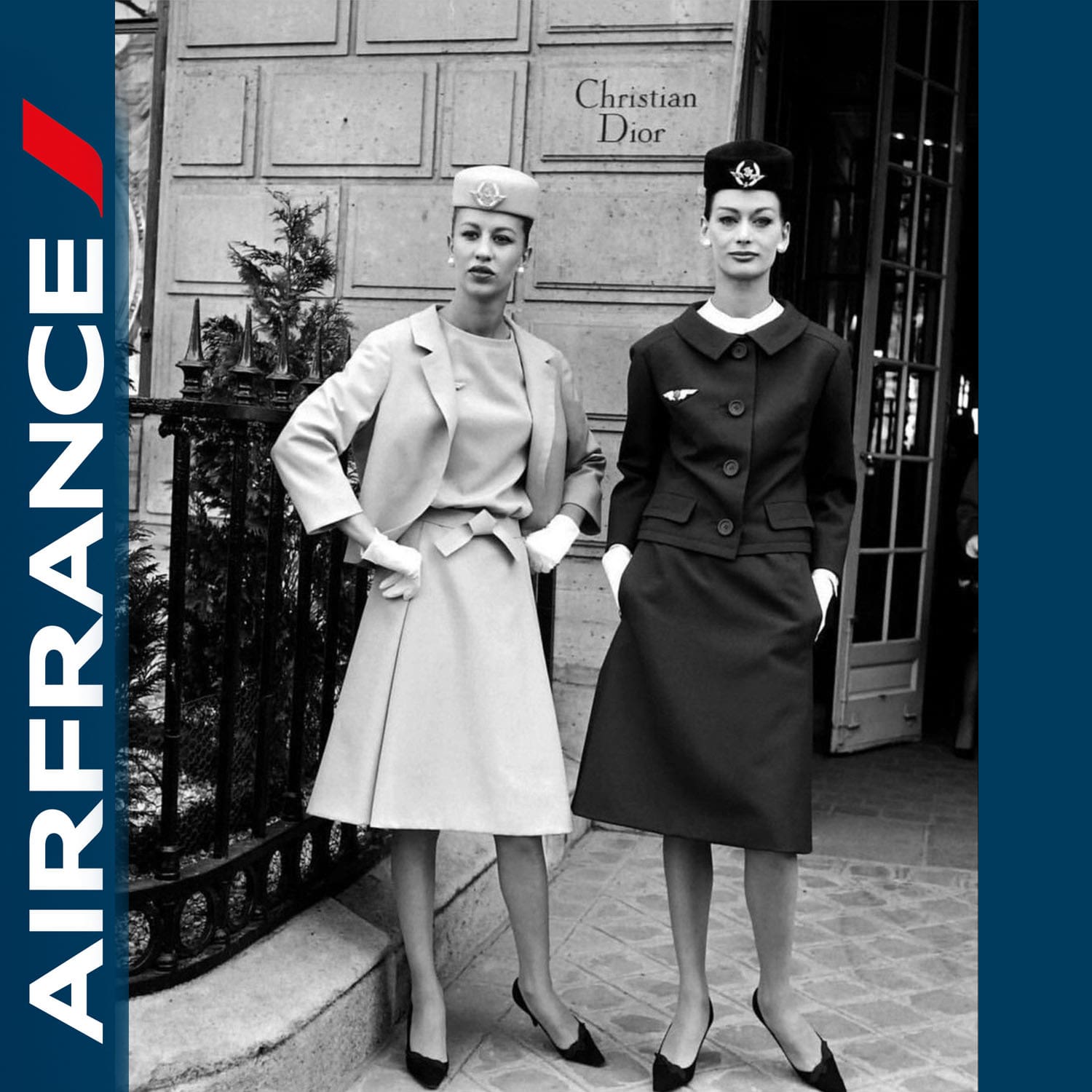 克里斯汀·迪奥 (Christian Dior) 为法国航空 1963 2