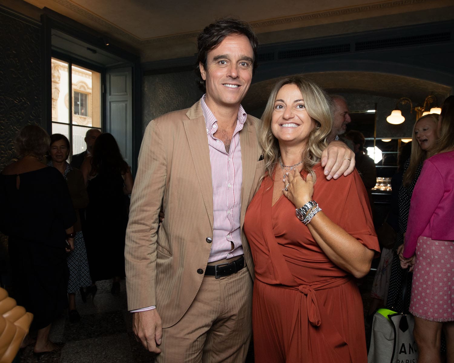 Emanuele Farneti, Cristiana Schieppati at CHI E' CHI Awards 2023 Runway Magazine