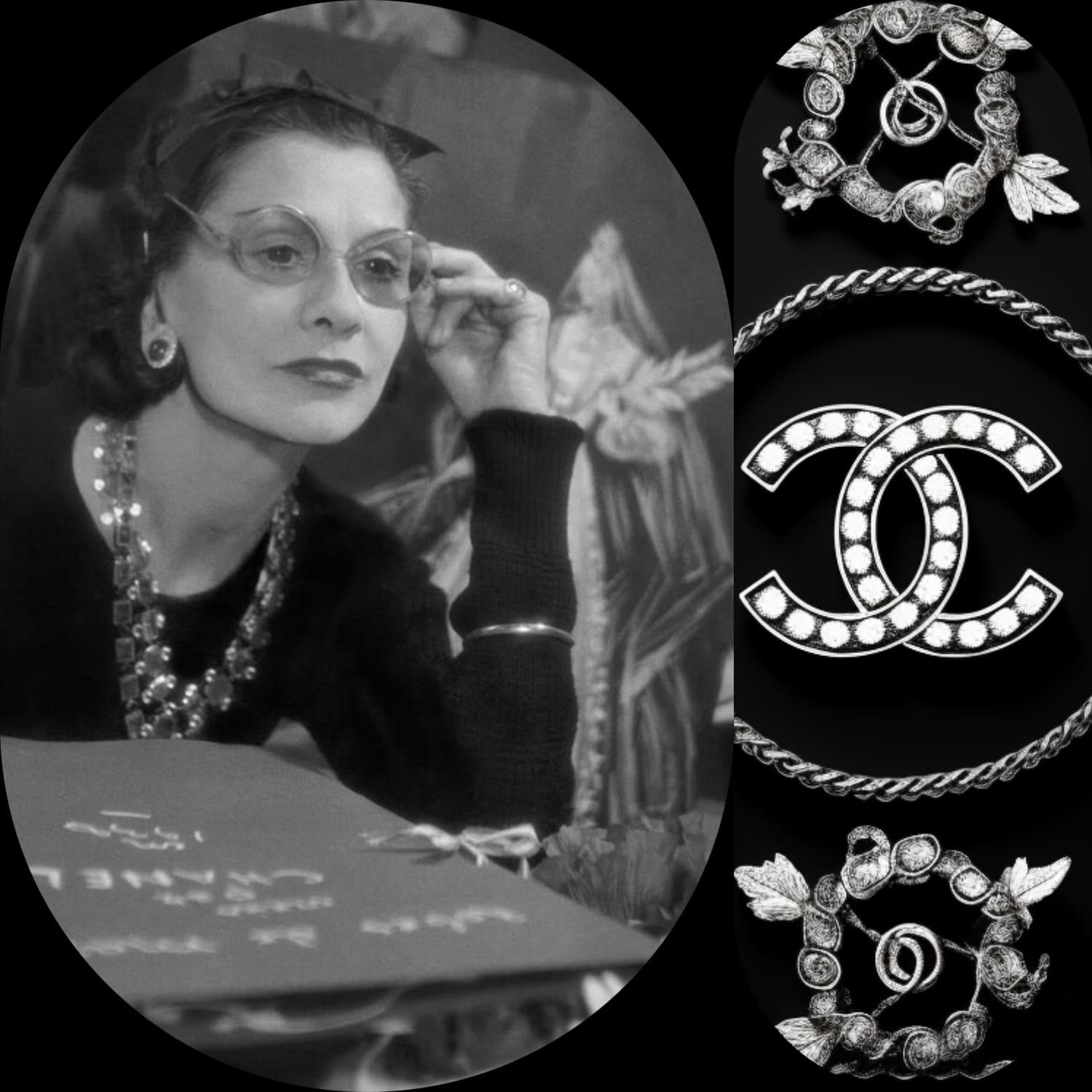 Gabrielle Chanel, 31 rue Cambon, 1937, Paris, Photo Roger Schall, Shutterstock