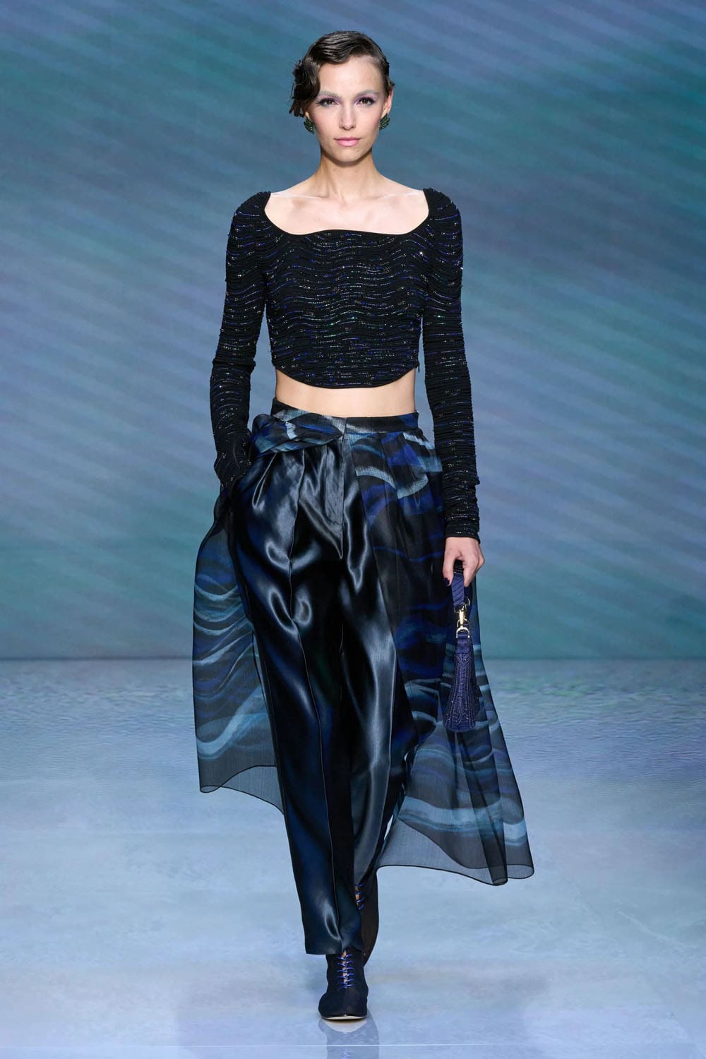ジョルジオ アルマーニ 春夏 2024 Runway 雑誌(35)