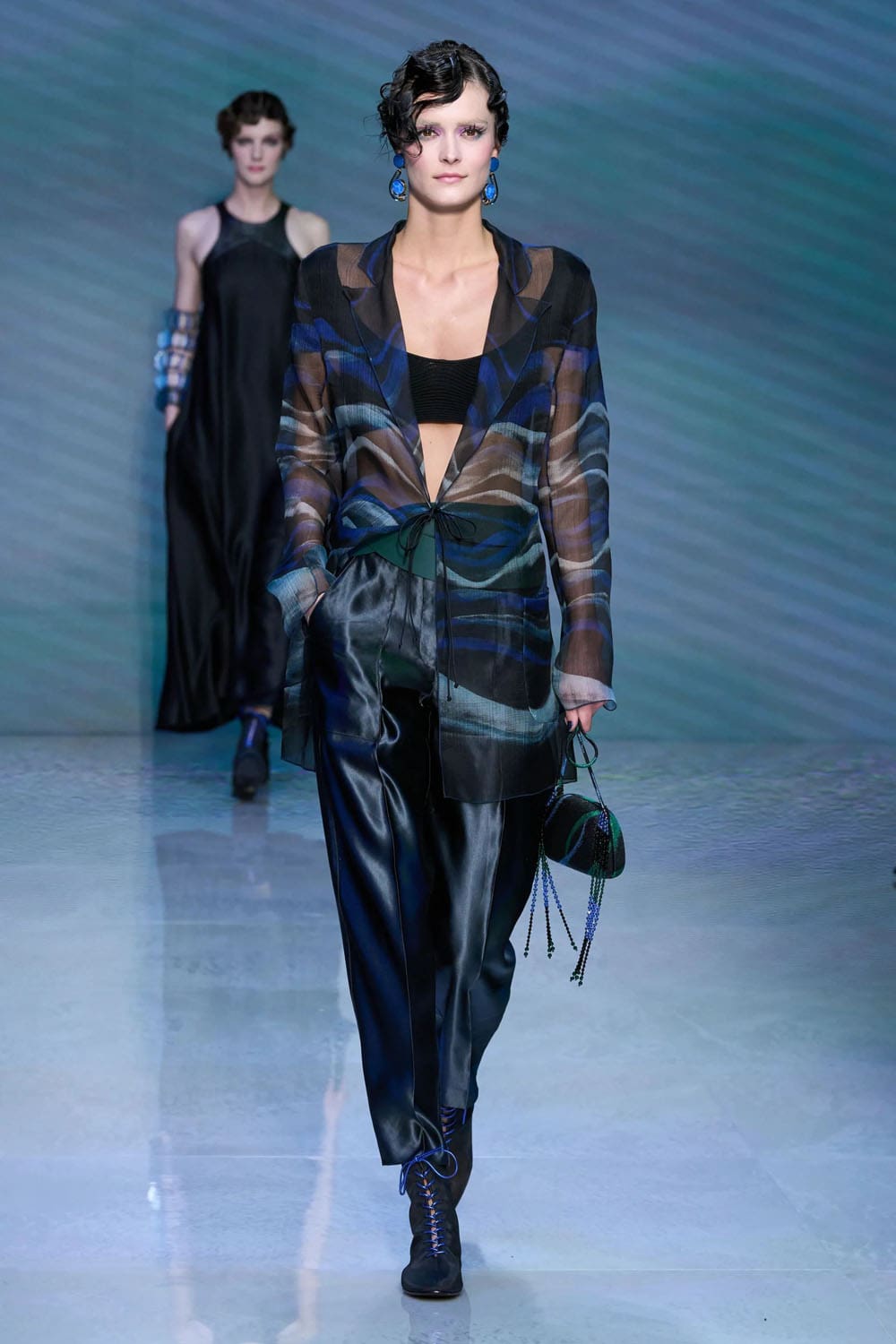 ジョルジオ アルマーニ 春夏 2024 Runway 雑誌(37)