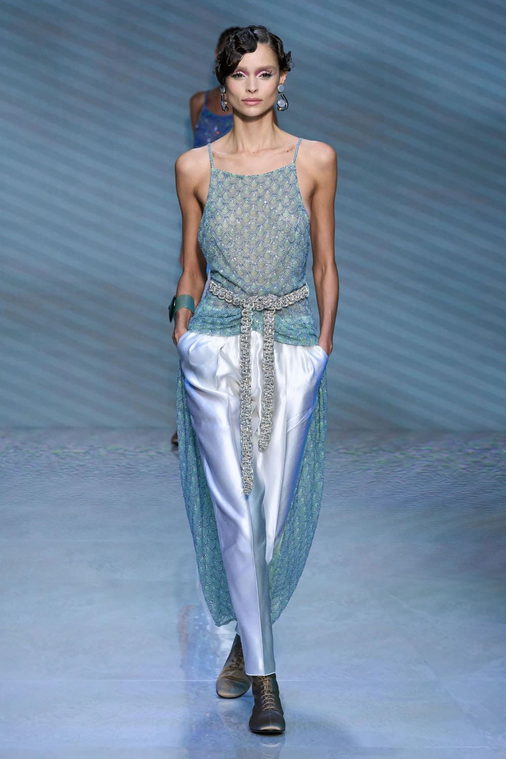 ジョルジオ アルマーニ 春夏 2024 Runway 雑誌(64)