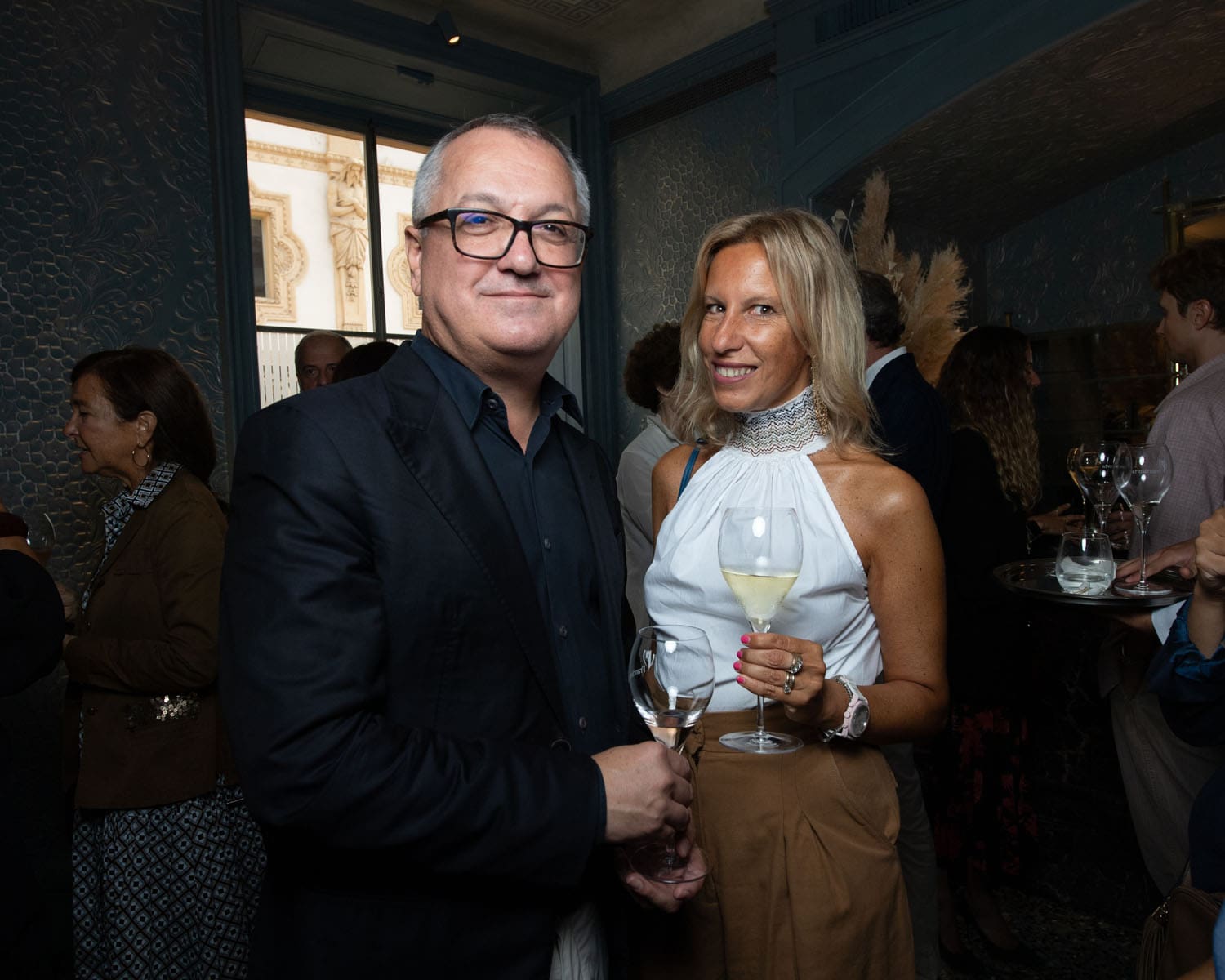 Luca Dini, Francesca Zocchi at CHI E' CHI Awards 2023 Runway Magazine