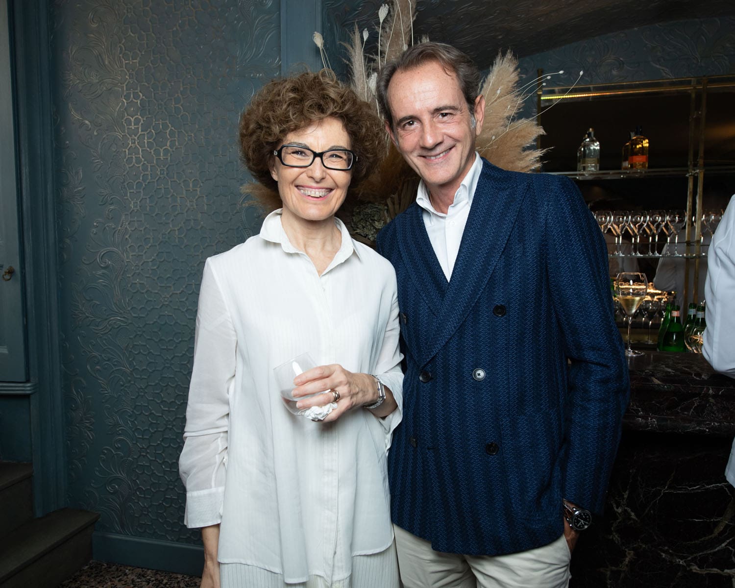 Nicoletta Polla Mattiot, Massimiliano Lo Bosco at CHI E' CHI Awards 2023 Runway Magazine