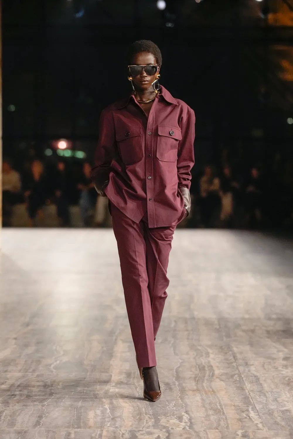 Saint Laurent Primavera Estate 2024 Runway Magazine (23)