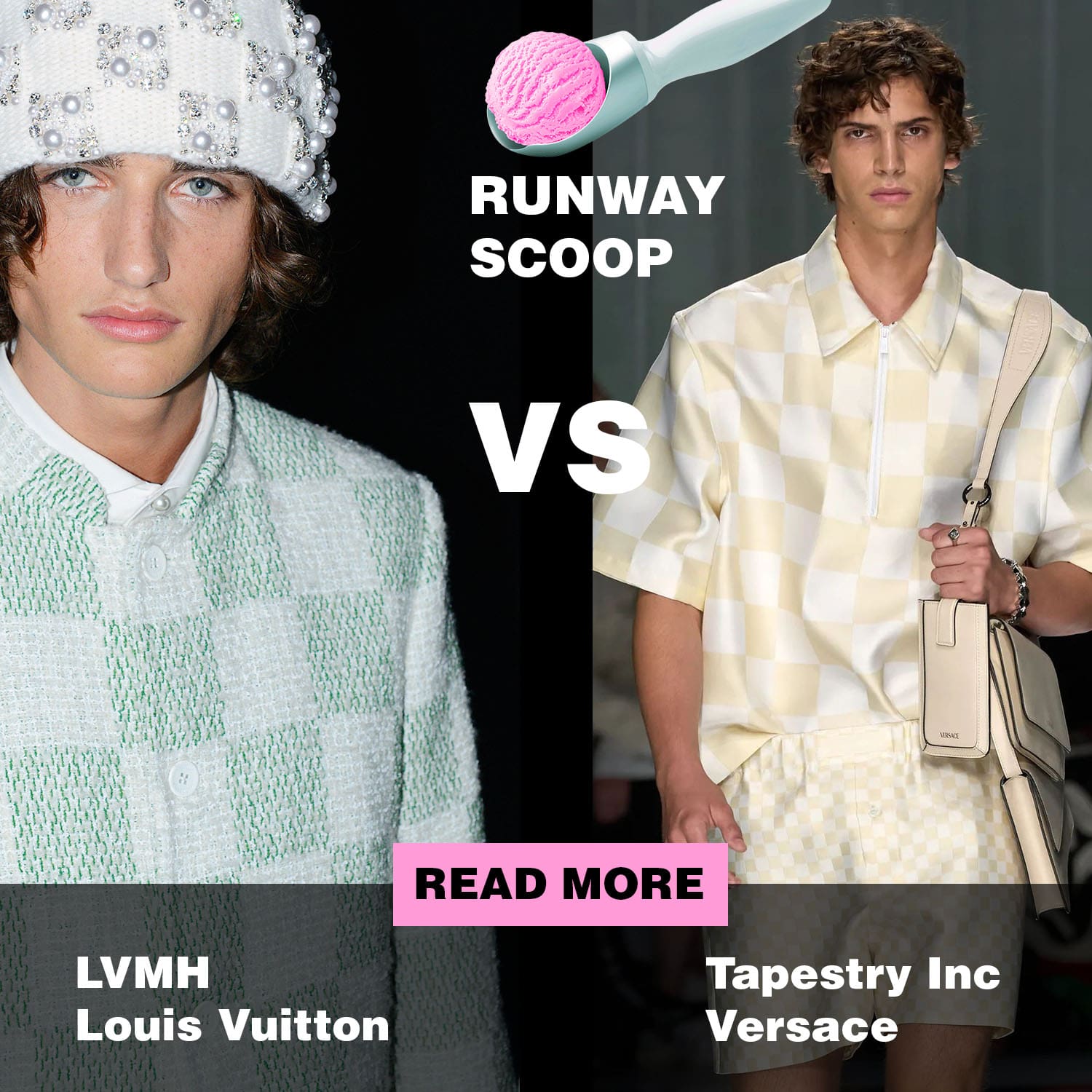 RUNWAY Scoop: Tapestry Inc contro LVMH, Louis Vuitton contro Versace