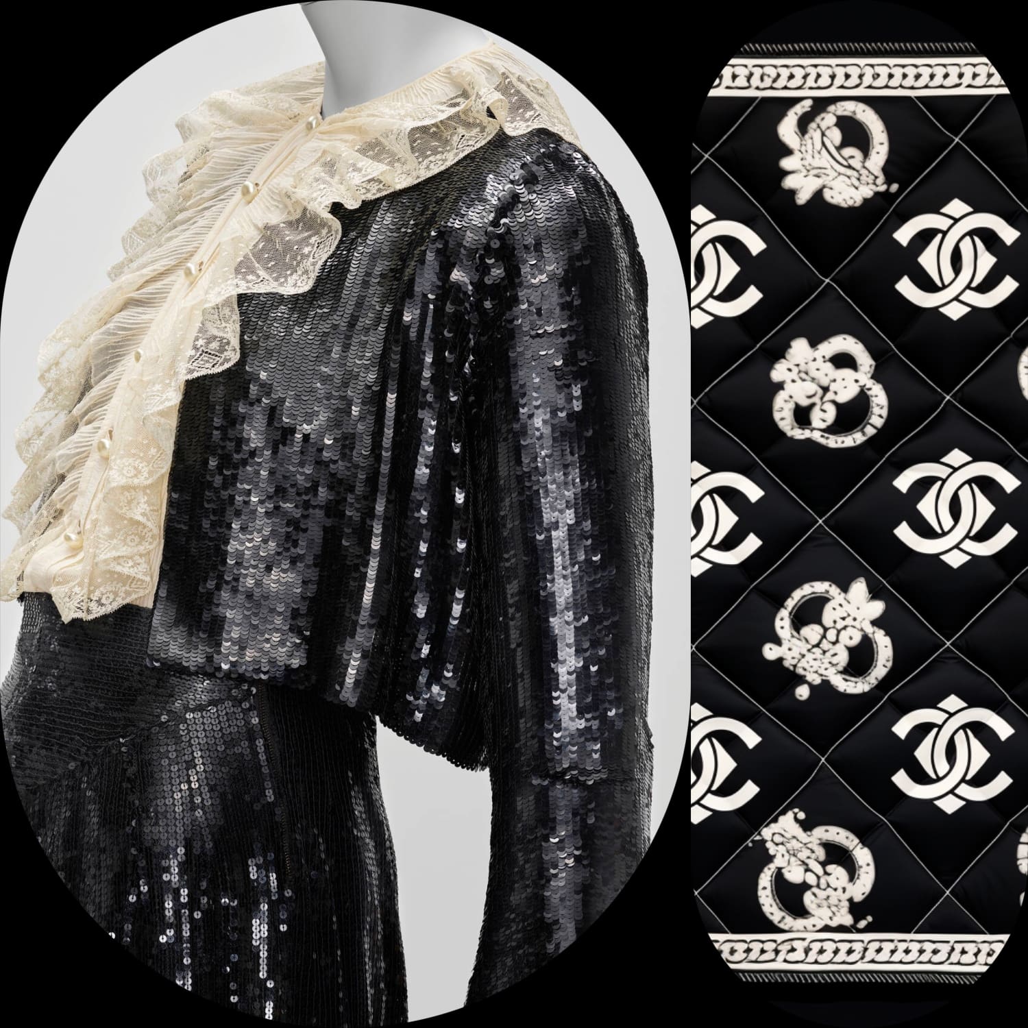 Trouser suit, by Gabrielle Chanel, 1937 – 38, Photo Nicholas Alan Cope, Courtesy of Victoria and Albert Museum, London