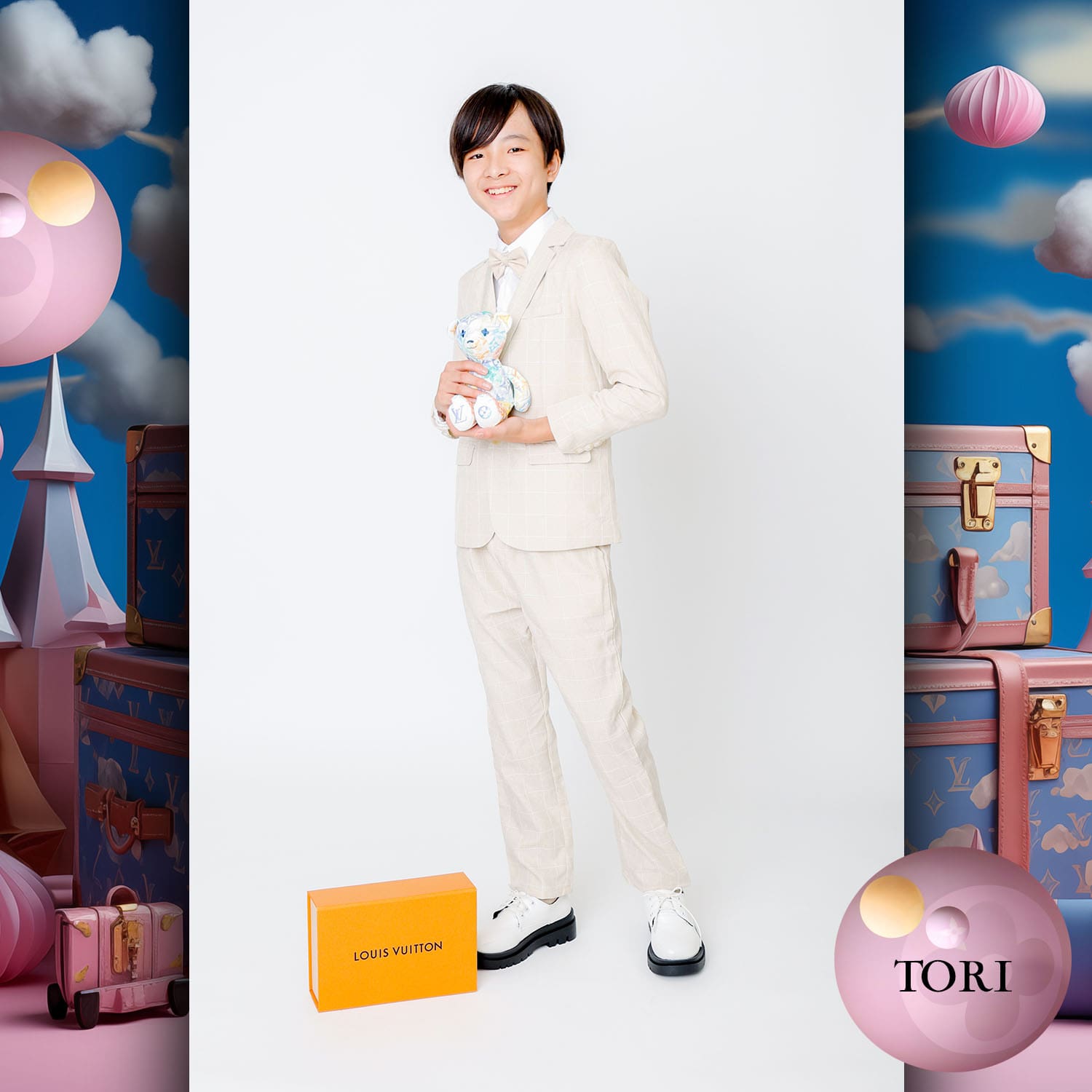 002 Tokei Infantil Runway Revista World Kids Audition 2023 Louis Vuitton