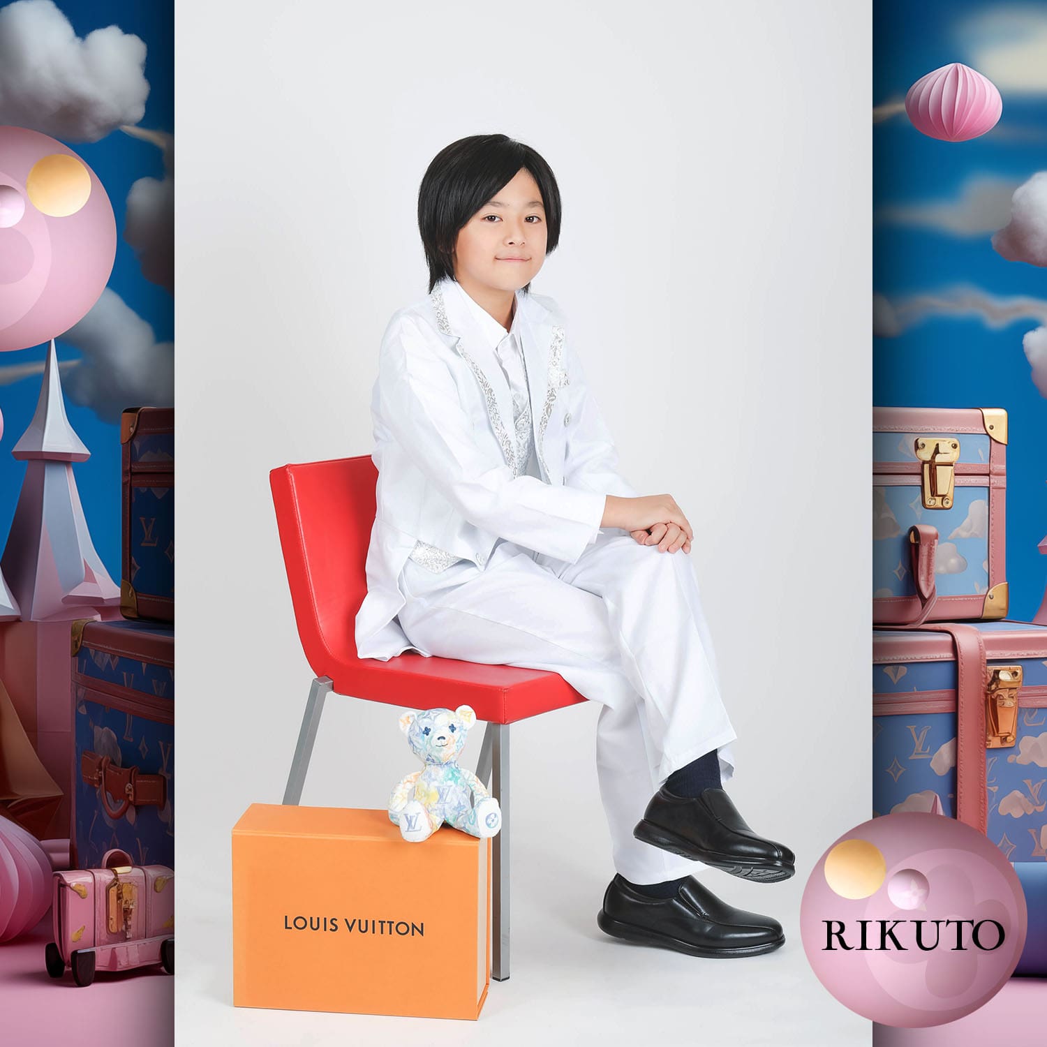 027 Tokei Infantil Runway Revista World Kids Audition 2023 Louis Vuitton