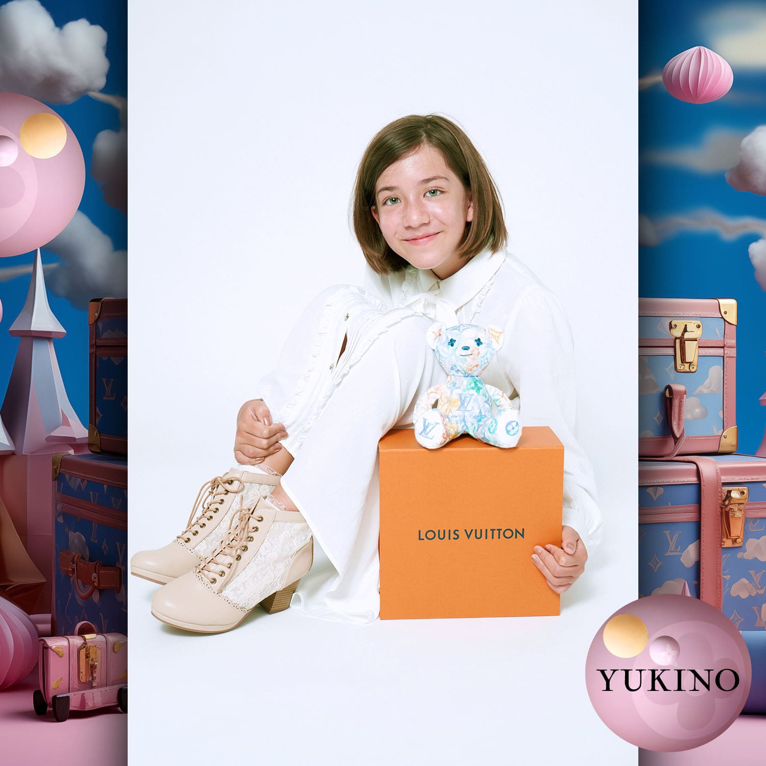 045 Tokei Infantil Runway Revista World Kids Audition 2023 Louis Vuitton