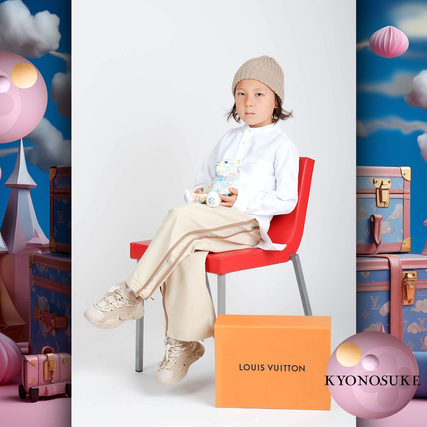 065 Tokei Infantil Runway Revista World Kids Audition 2023 Louis Vuitton
