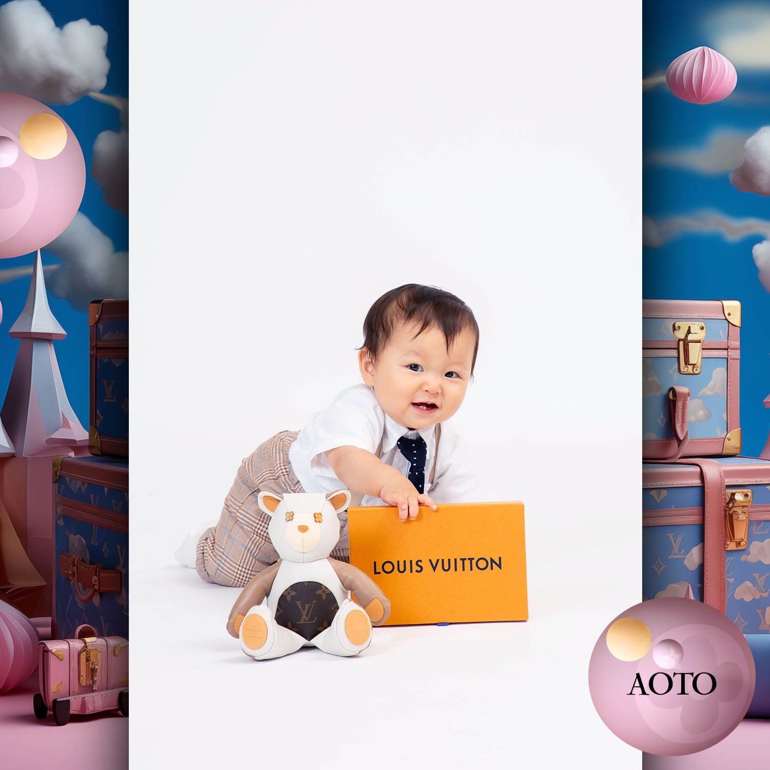 076 Tokei Infantil Runway Revista World Kids Audition 2023 Louis Vuitton
