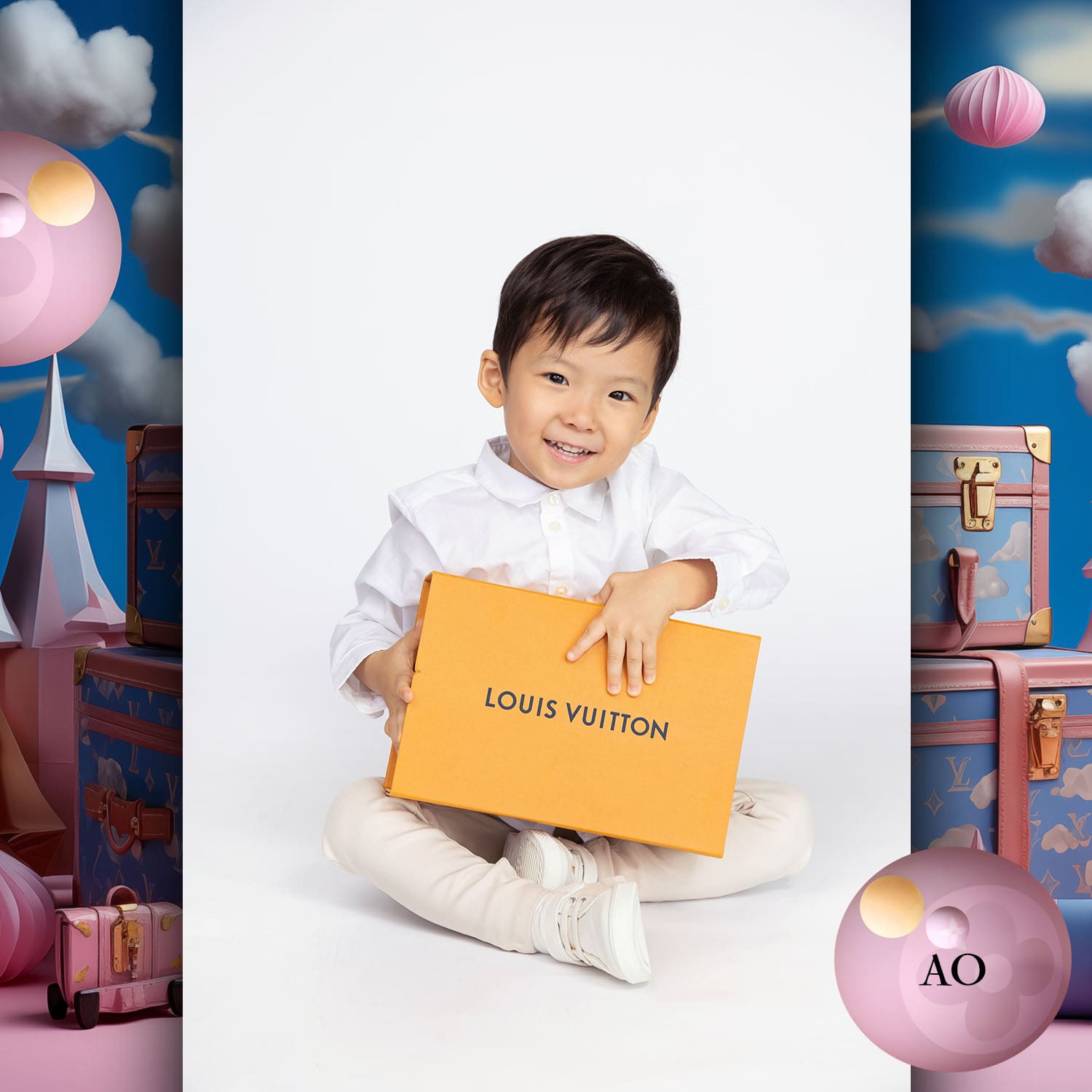 086 Tokei Infantil Runway Revista World Kids Audition 2023 Louis Vuitton