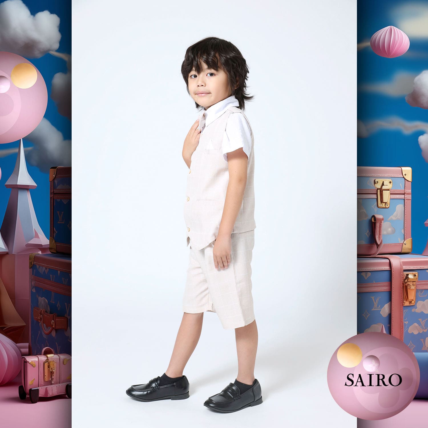 088 Tokei Infantil Runway Revista World Kids Audition 2023 Louis Vuitton