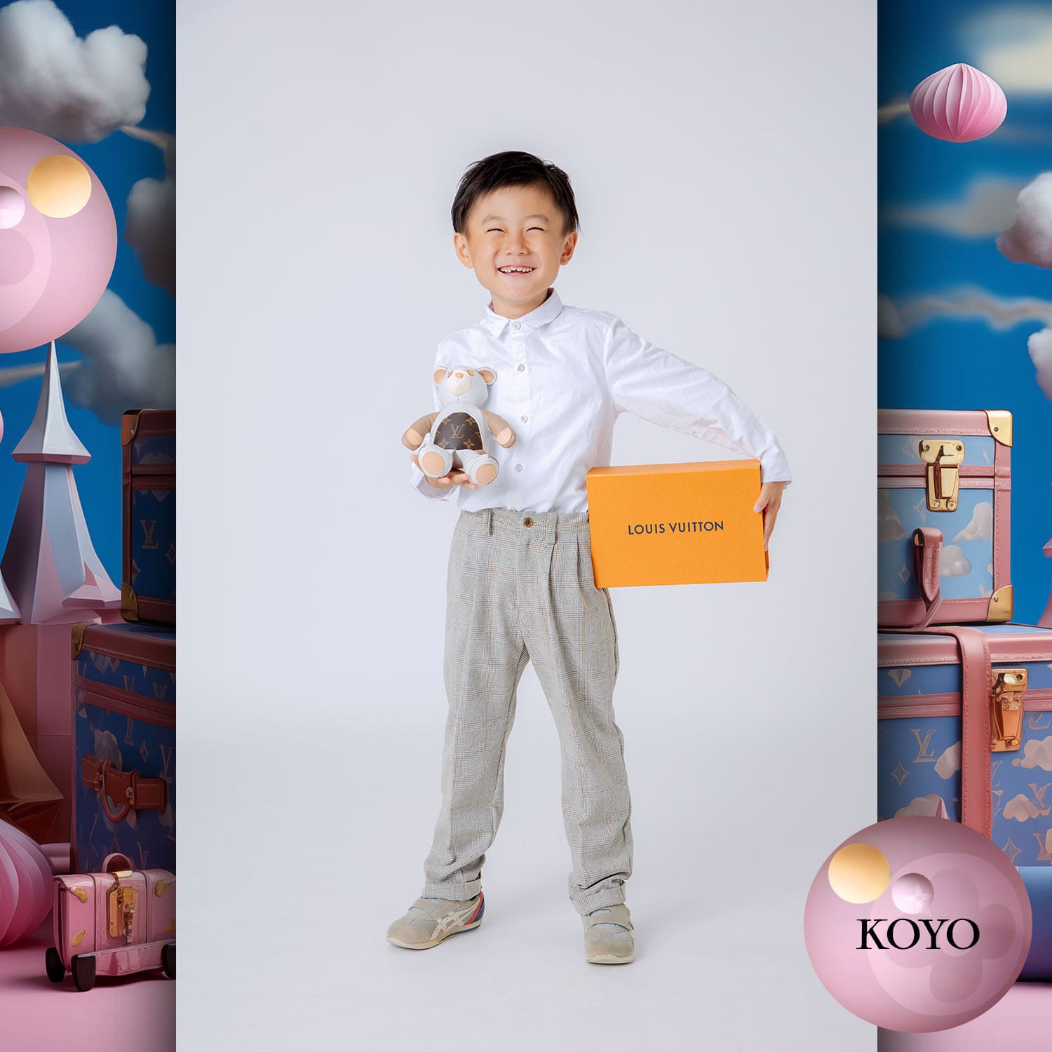 102 Tokei Infantil Runway Revista World Kids Audition 2023 Louis Vuitton