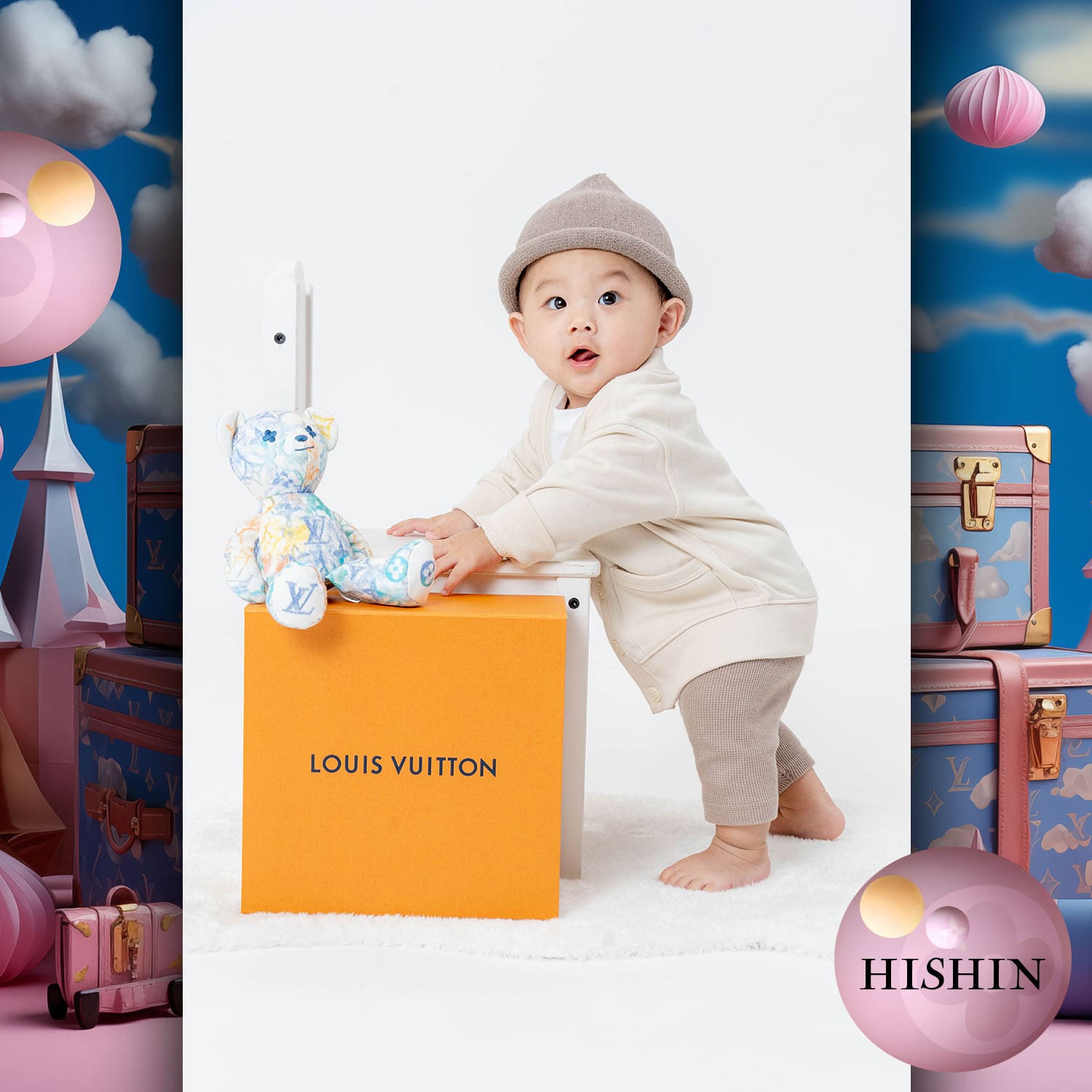 114 Tokei Infantil Runway Revista World Kids Audition 2023 Louis Vuitton