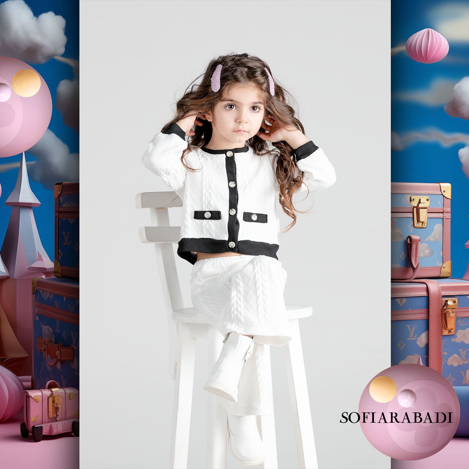 133 Niños Tokei en Runway Revista World Kids Audición 2023 Louis Vuitton