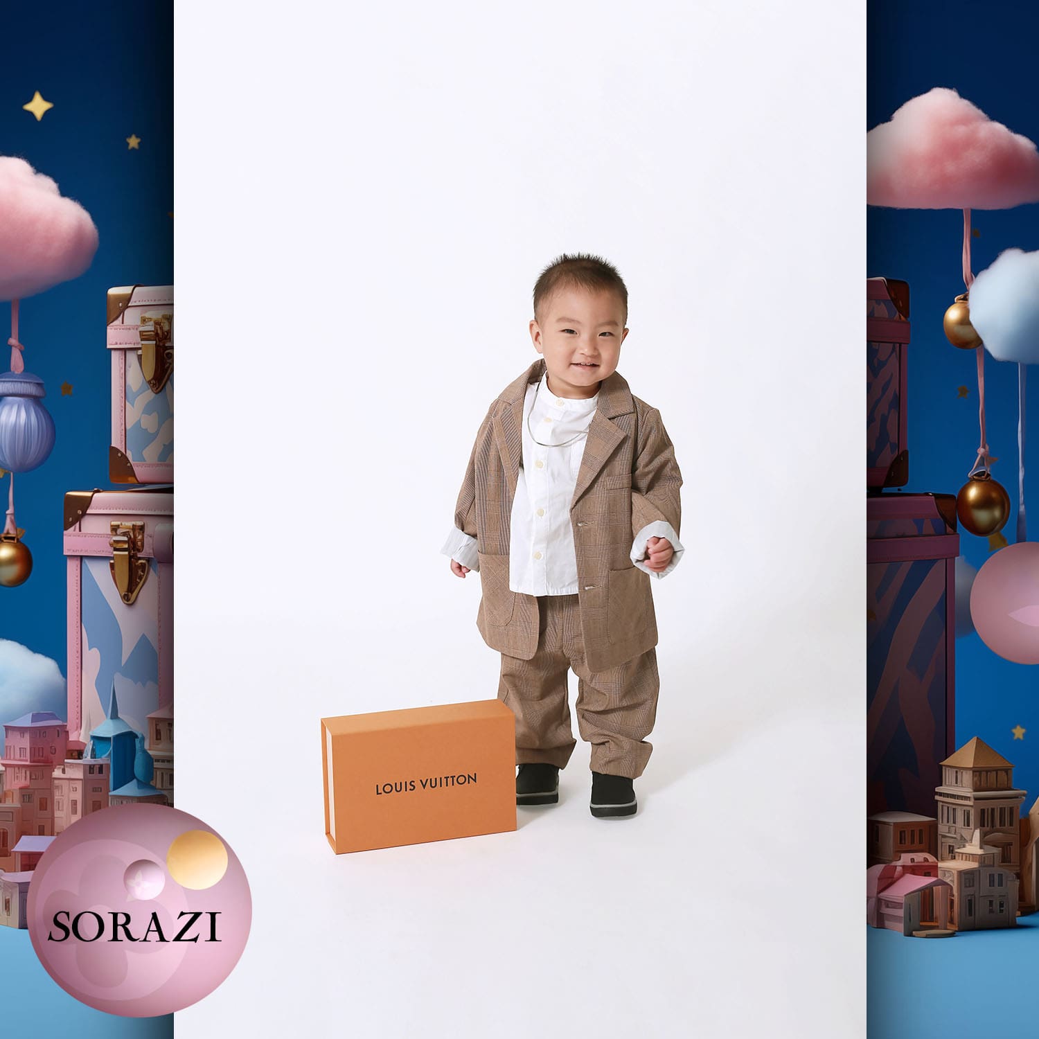 134 Niños Tokei en Runway Revista World Kids Audición 2023 Louis Vuitton