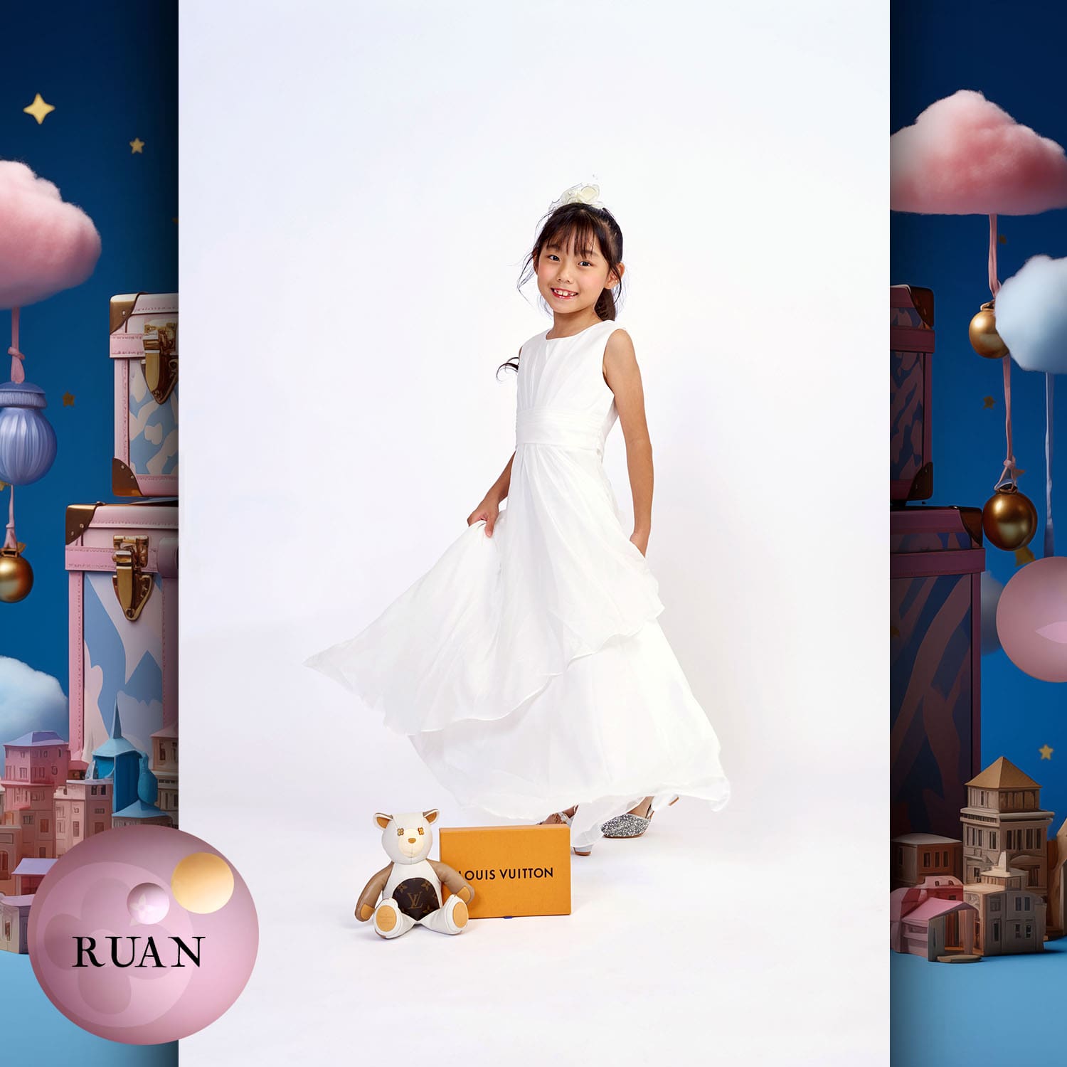 154 Niños Tokei en Runway Revista World Kids Audición 2023 Louis Vuitton
