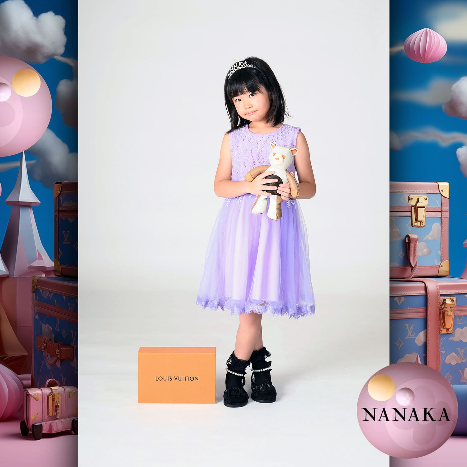 157 Niños Tokei en Runway Revista World Kids Audición 2023 Louis Vuitton