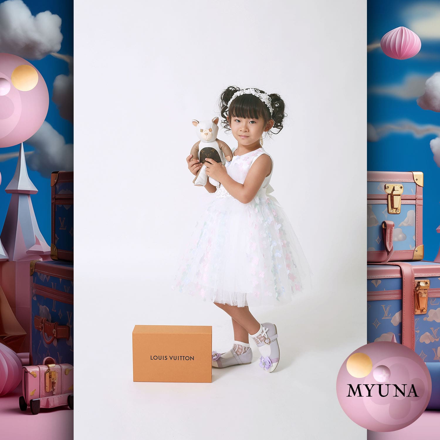 159 Niños Tokei en Runway Revista World Kids Audición 2023 Louis Vuitton
