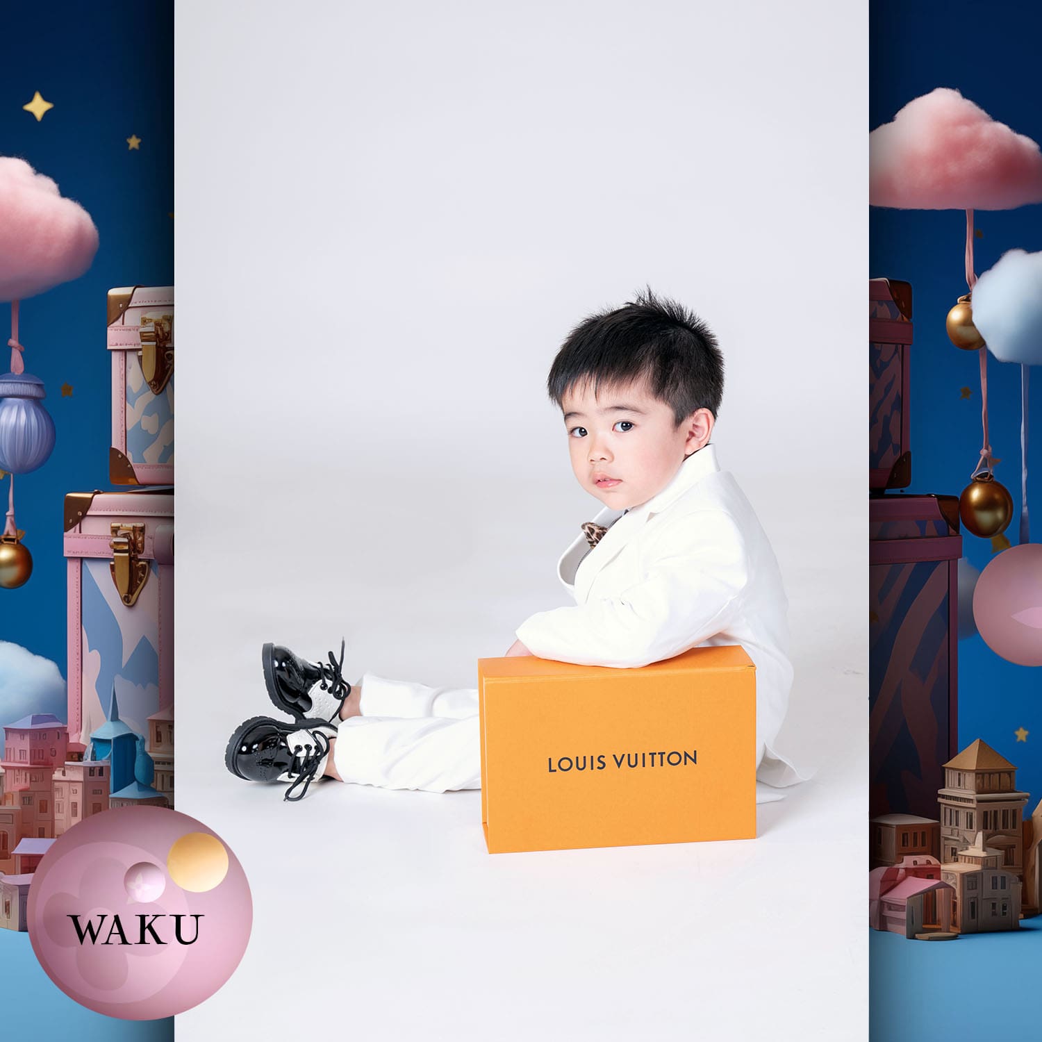 160 Niños Tokei en Runway Revista World Kids Audición 2023 Louis Vuitton