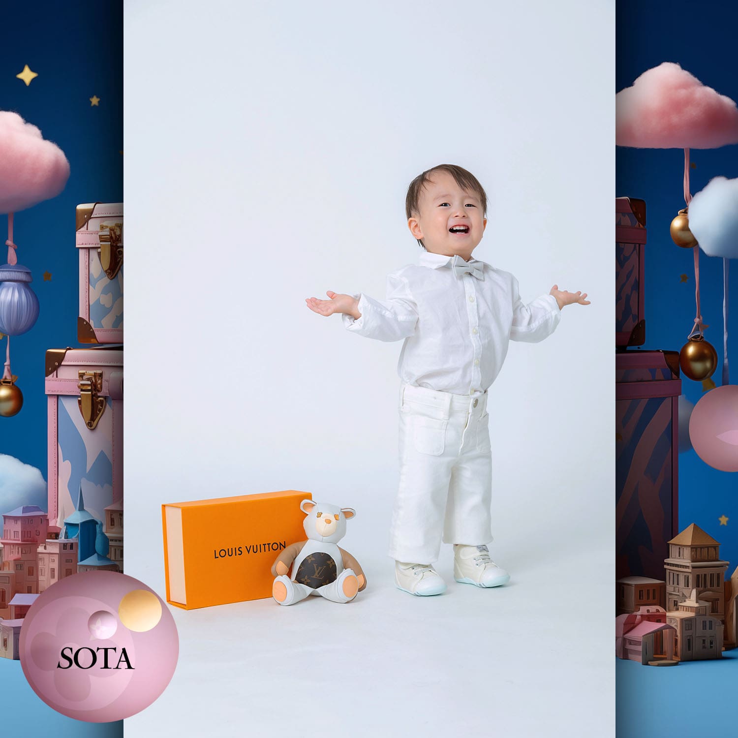 172 Niños Tokei en Runway Revista World Kids Audición 2023 Louis Vuitton