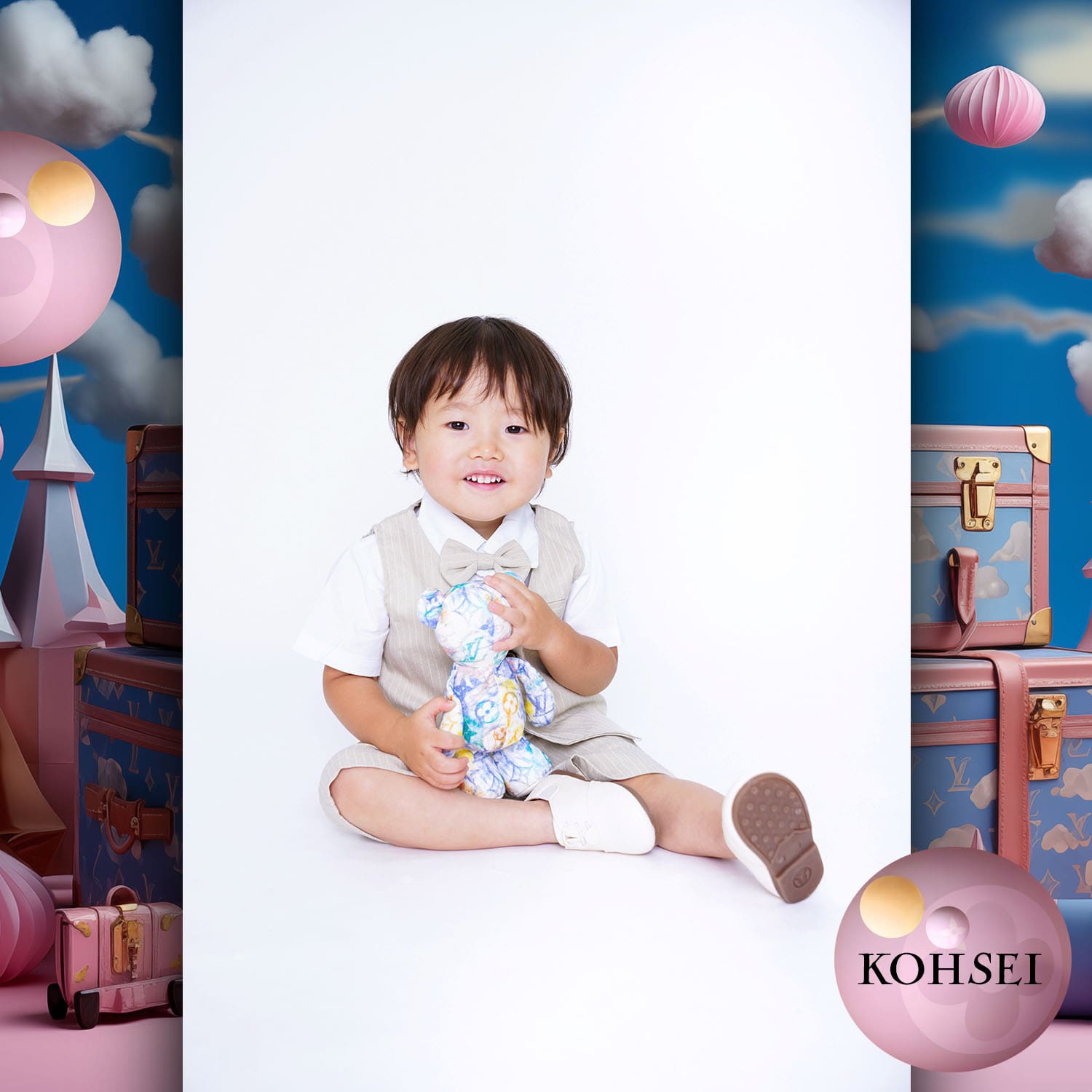 173 Niños Tokei en Runway Revista World Kids Audición 2023 Louis Vuitton