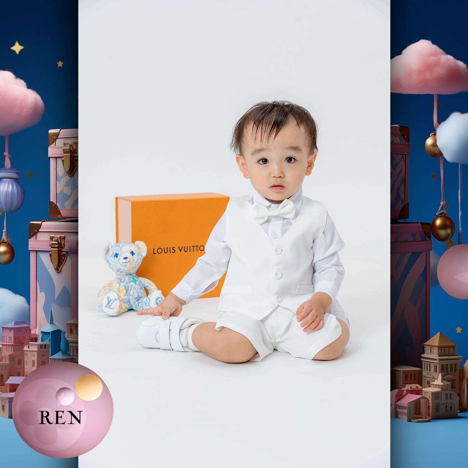 174 Niños Tokei en Runway Revista World Kids Audición 2023 Louis Vuitton