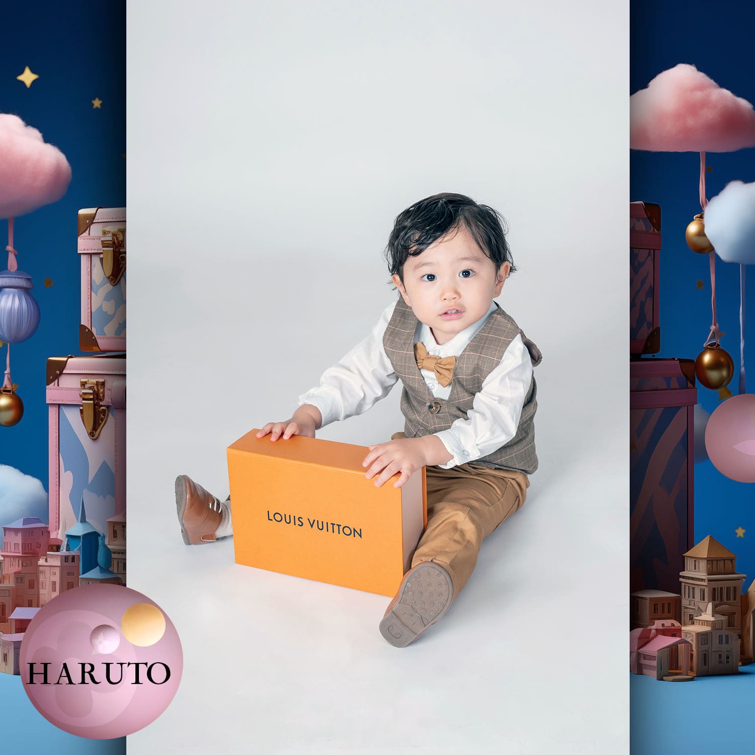182 Niños Tokei en Runway Revista World Kids Audición 2023 Louis Vuitton