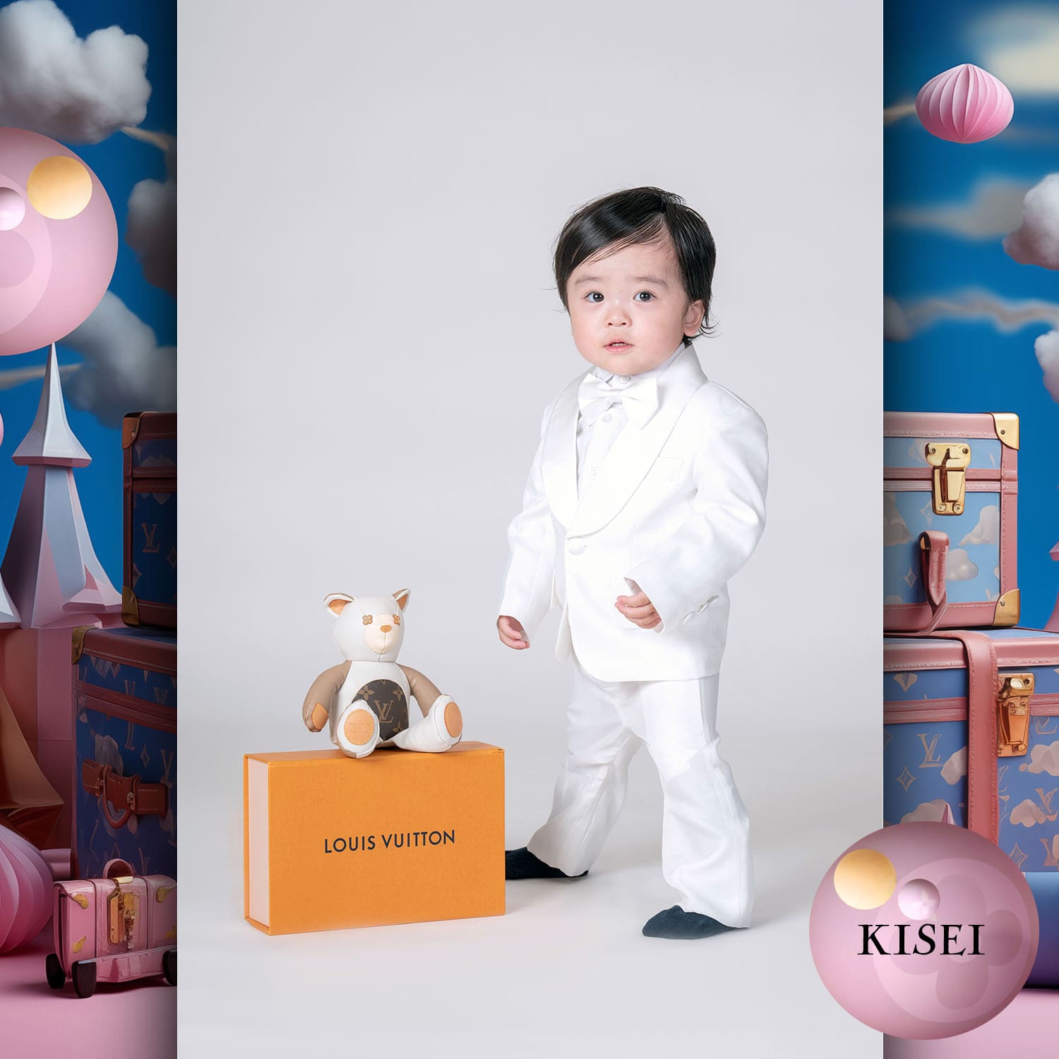 183 Niños Tokei en Runway Revista World Kids Audición 2023 Louis Vuitton