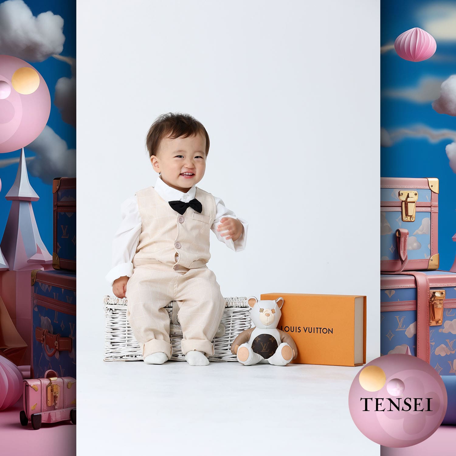187 Niños Tokei en Runway Revista World Kids Audición 2023 Louis Vuitton