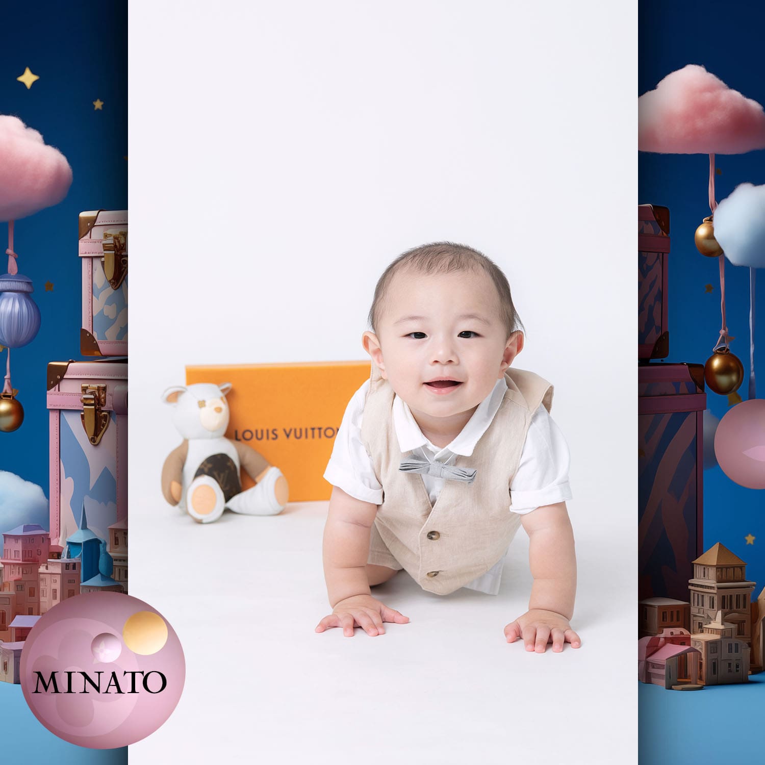 190 Niños Tokei en Runway Revista World Kids Audición 2023 Louis Vuitton