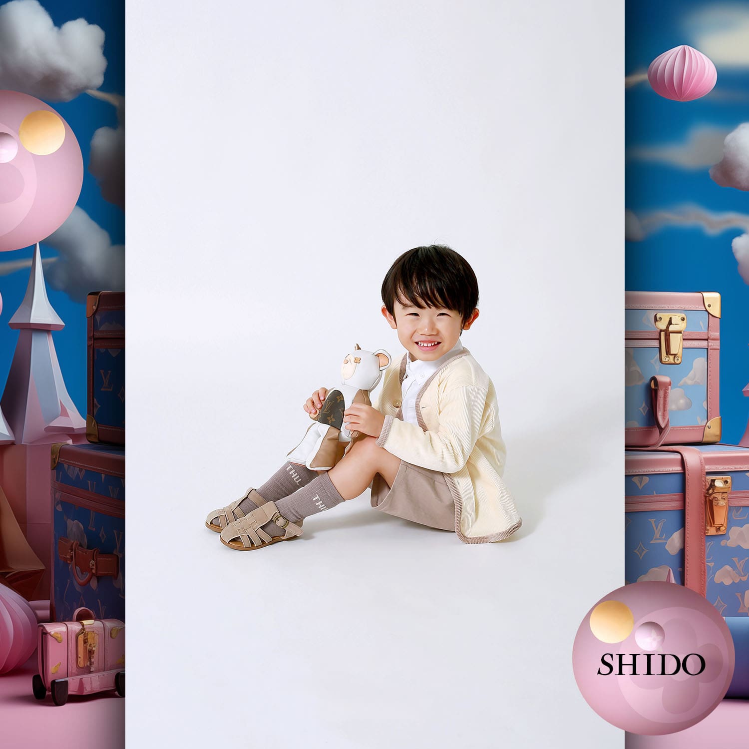 191 Niños Tokei en Runway Revista World Kids Audición 2023 Louis Vuitton