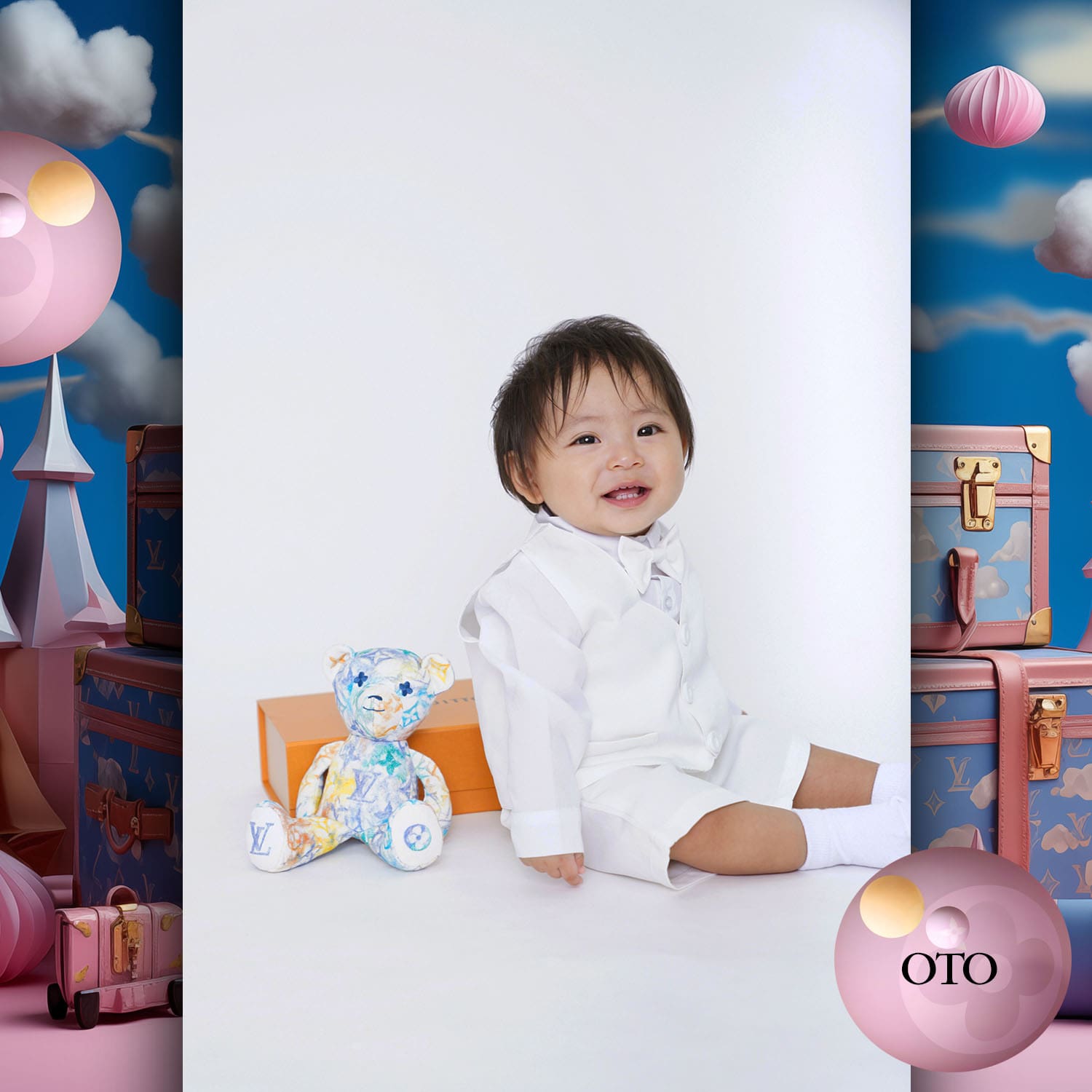 197 Niños Tokei en Runway Revista World Kids Audición 2023 Louis Vuitton